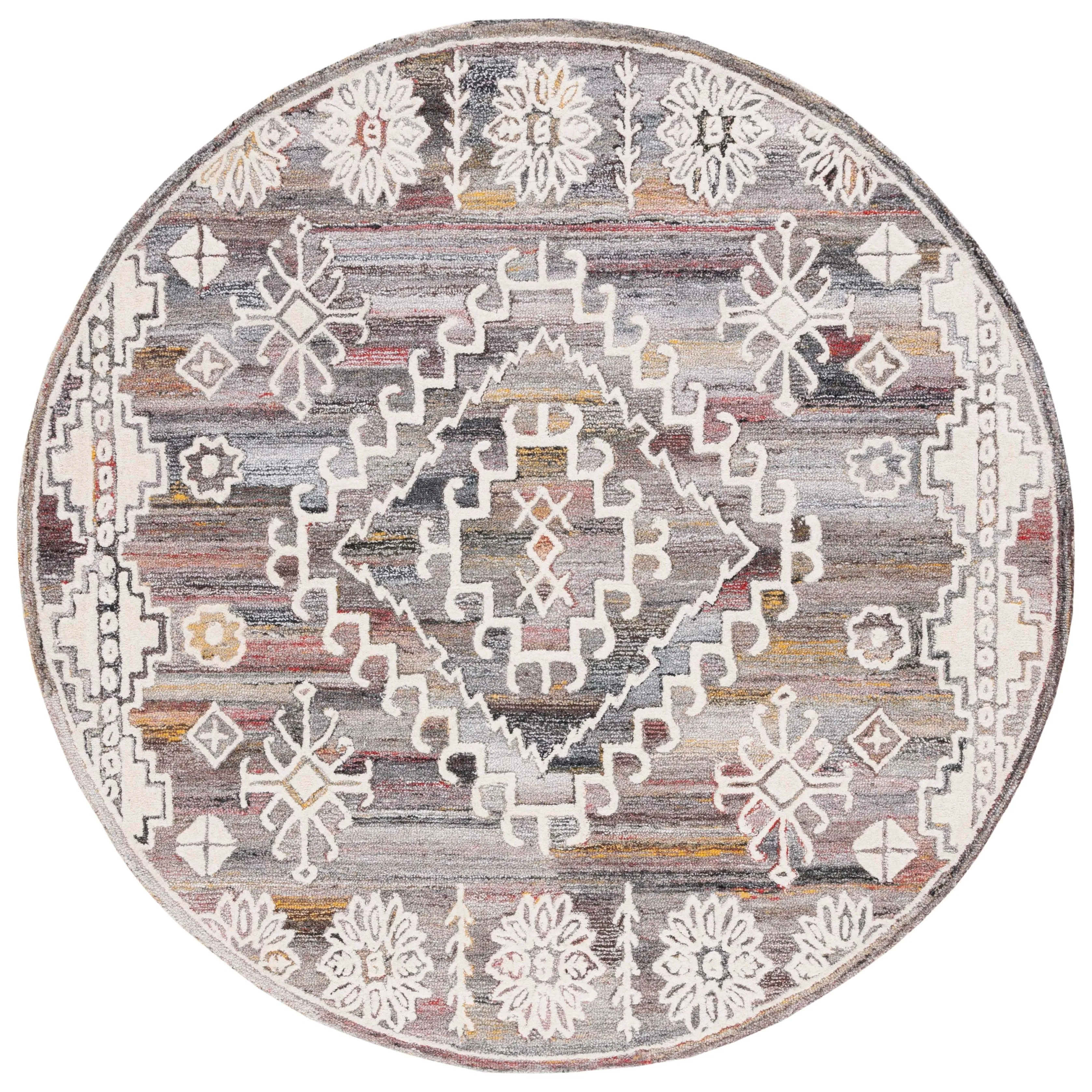 SAFAVIEH Handmade Metro Egita French Country Boho Wool Rug