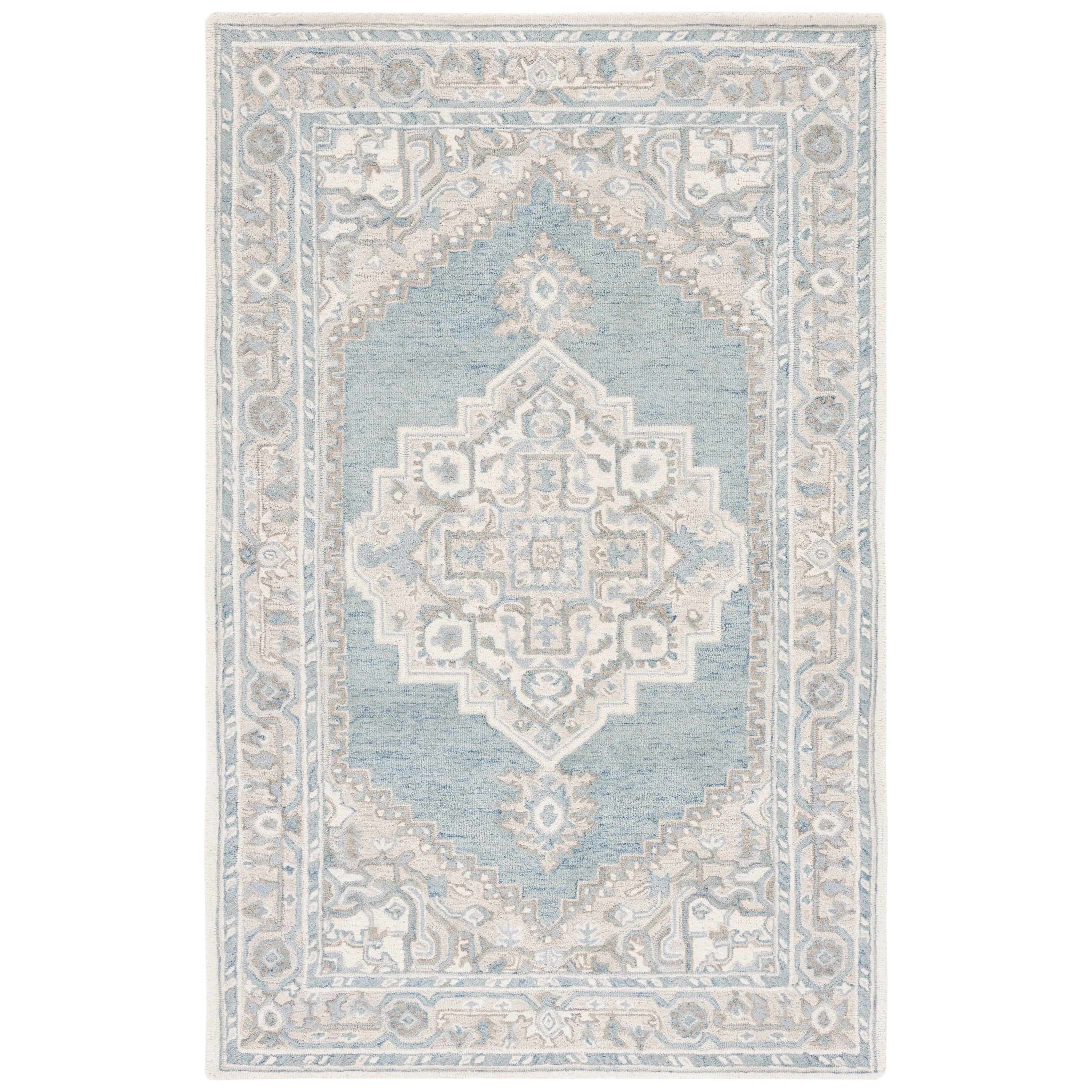 SAFAVIEH Handmade Metro Manolica Oriental Wool Rug
