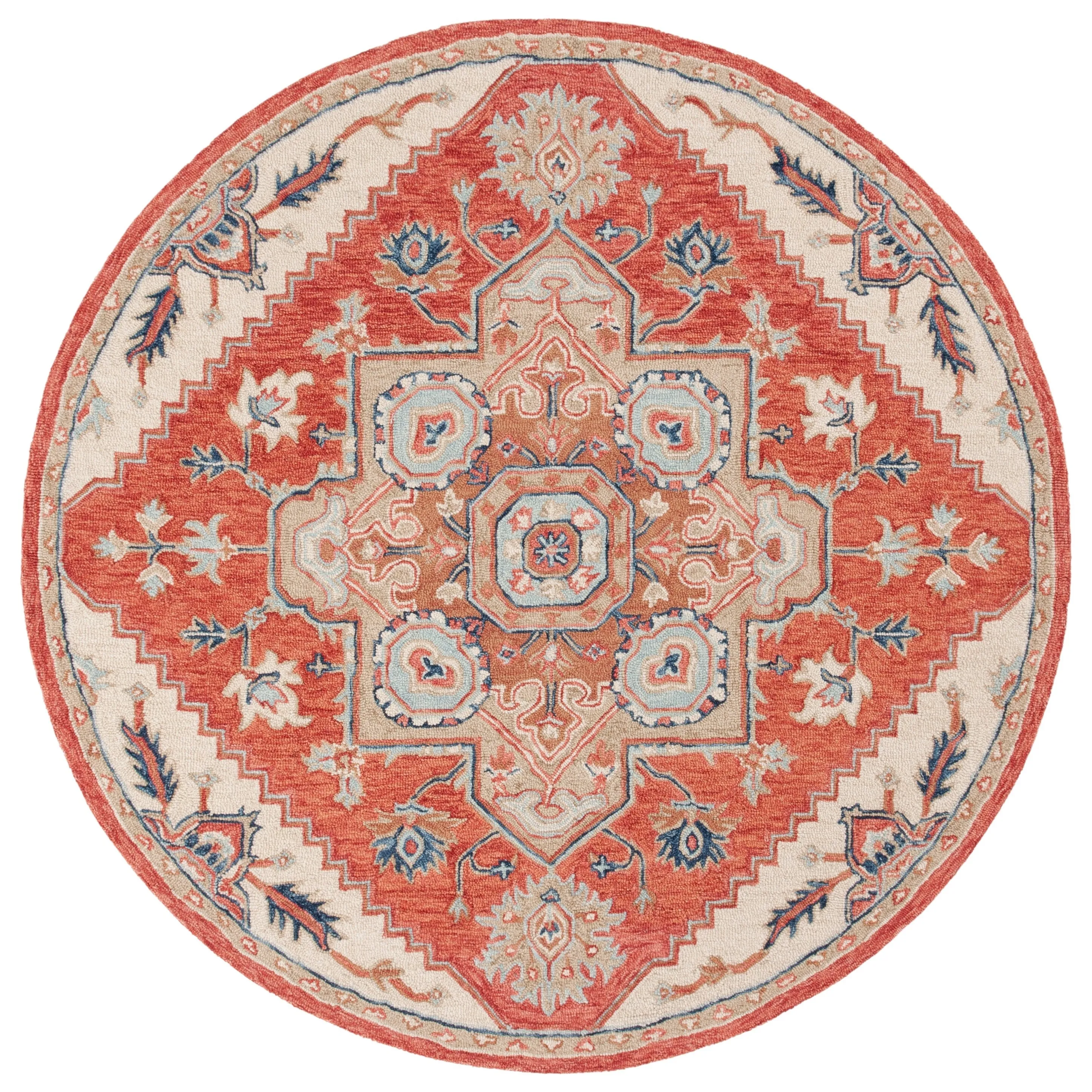 SAFAVIEH Handmade Metro Olafia French Country Wool Rug