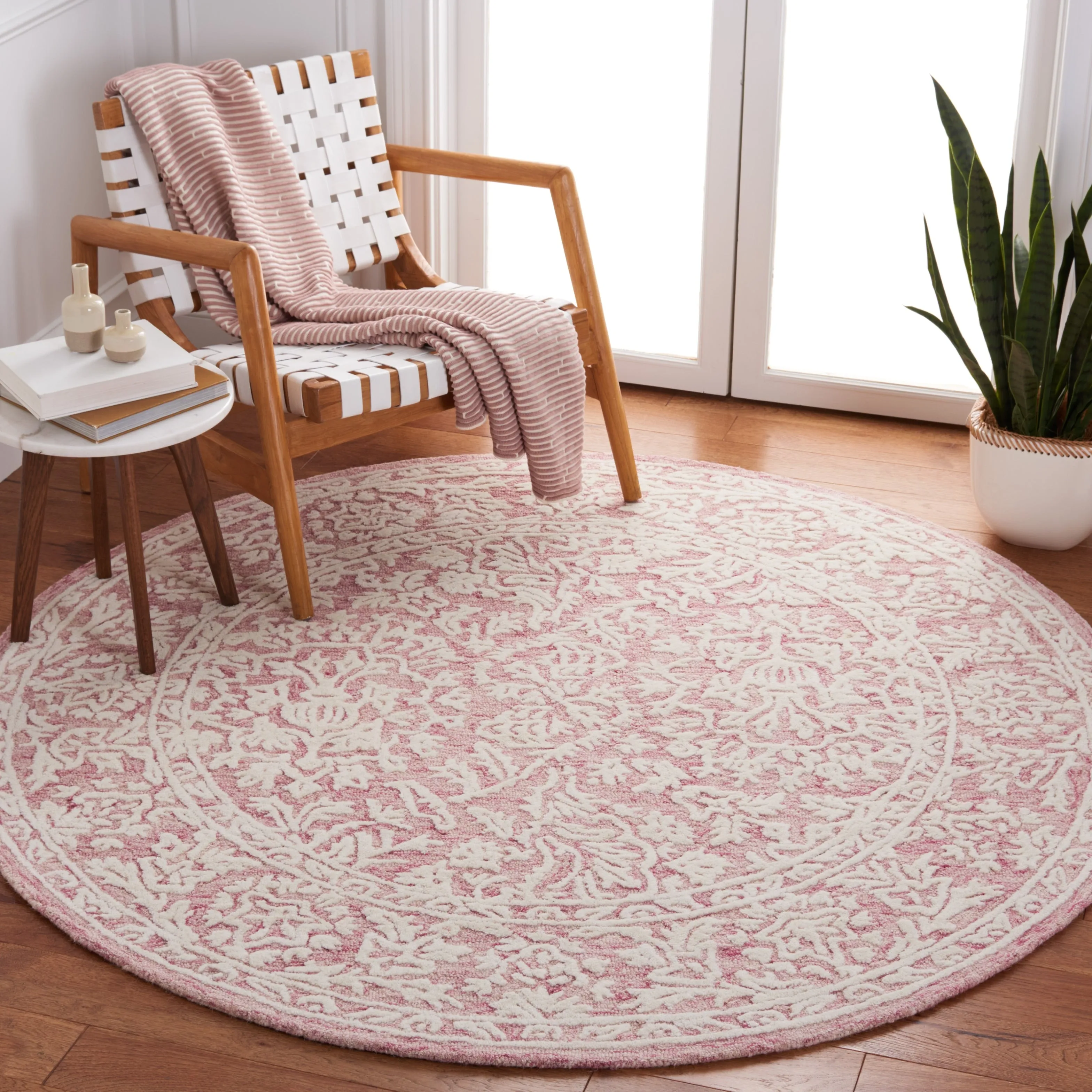 SAFAVIEH Handmade Metro Suada French Country Wool Rug