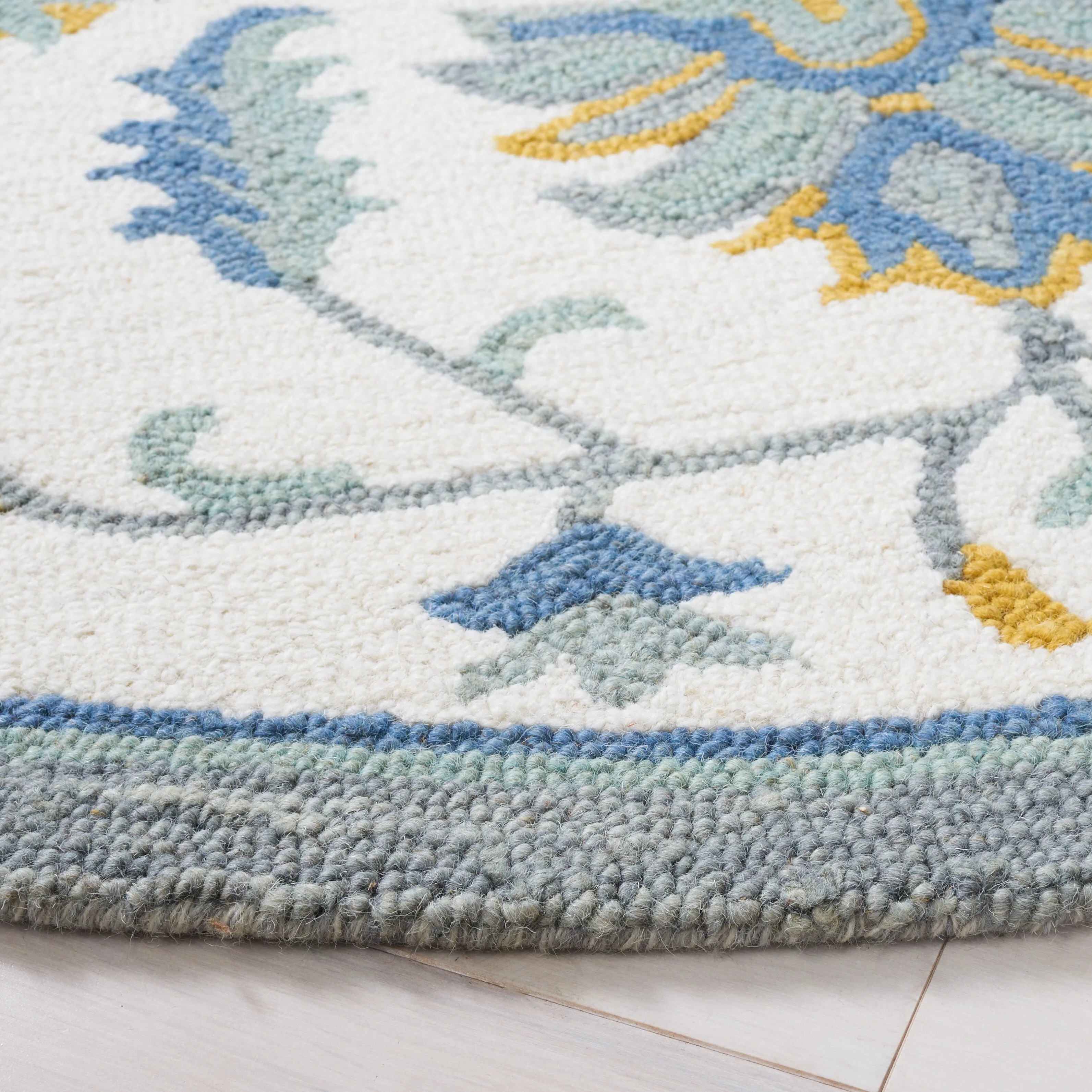 SAFAVIEH Handmade Metro Vasatha French Country Wool Rug