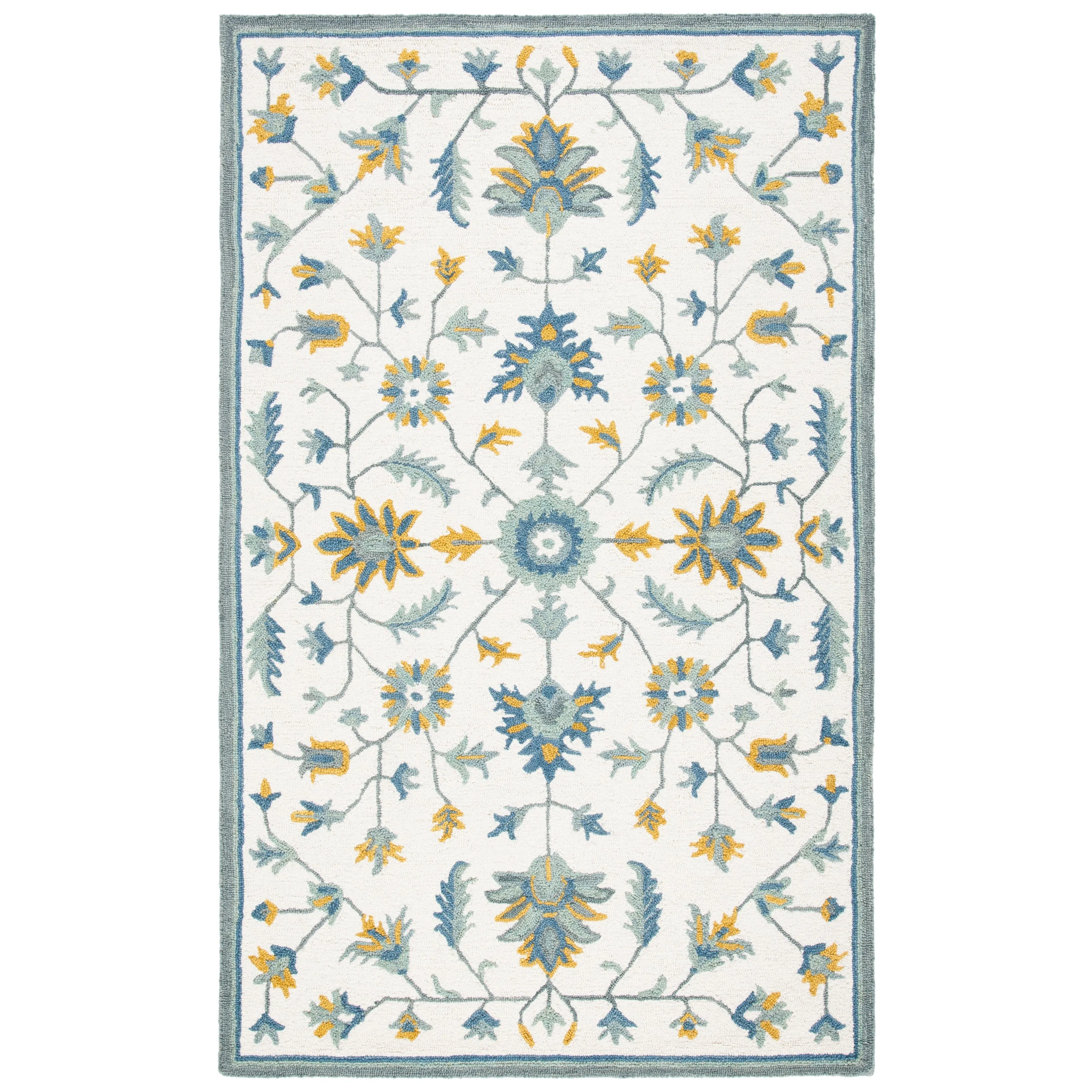 SAFAVIEH Handmade Metro Vasatha French Country Wool Rug