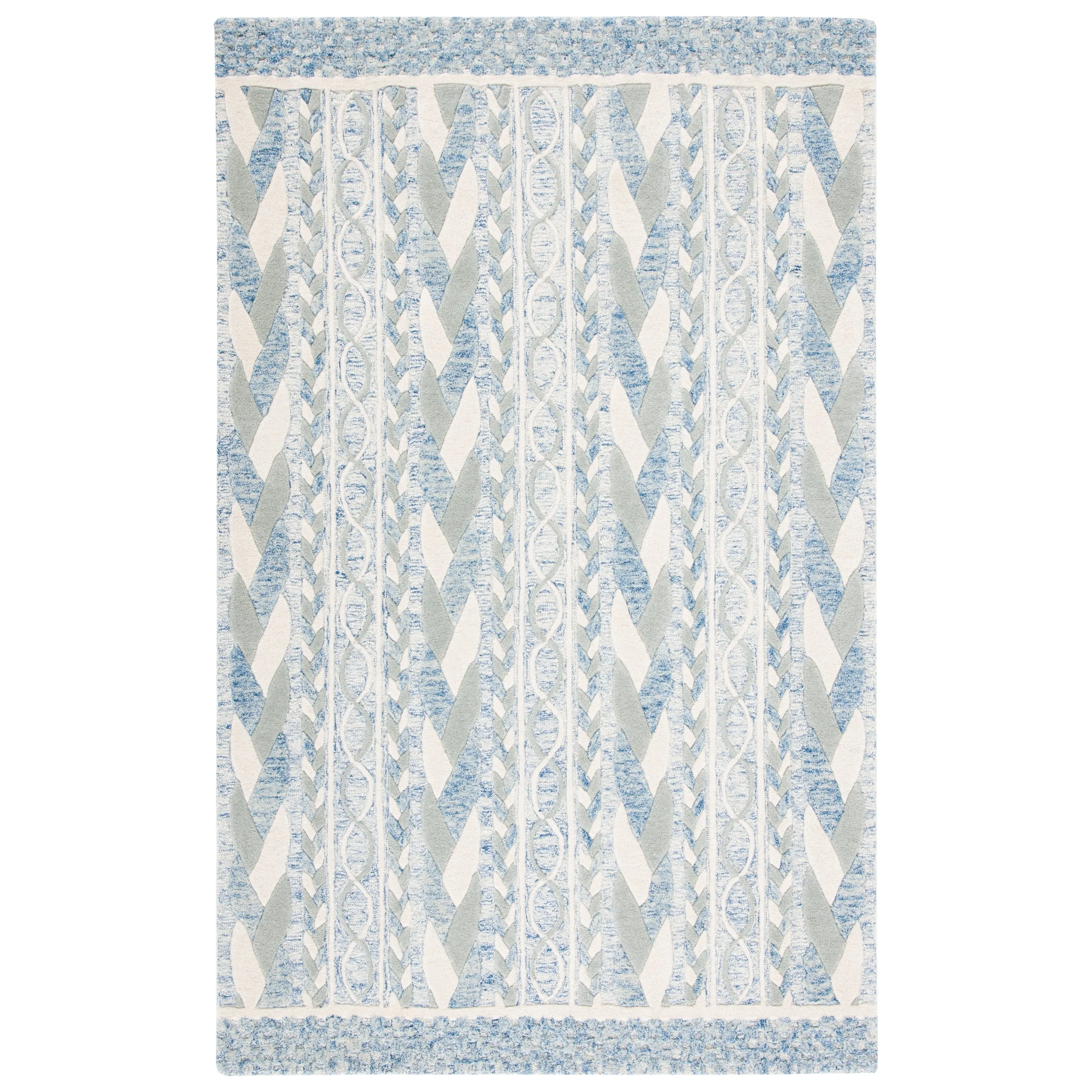SAFAVIEH Handmade Metro Zenta Wool Rug