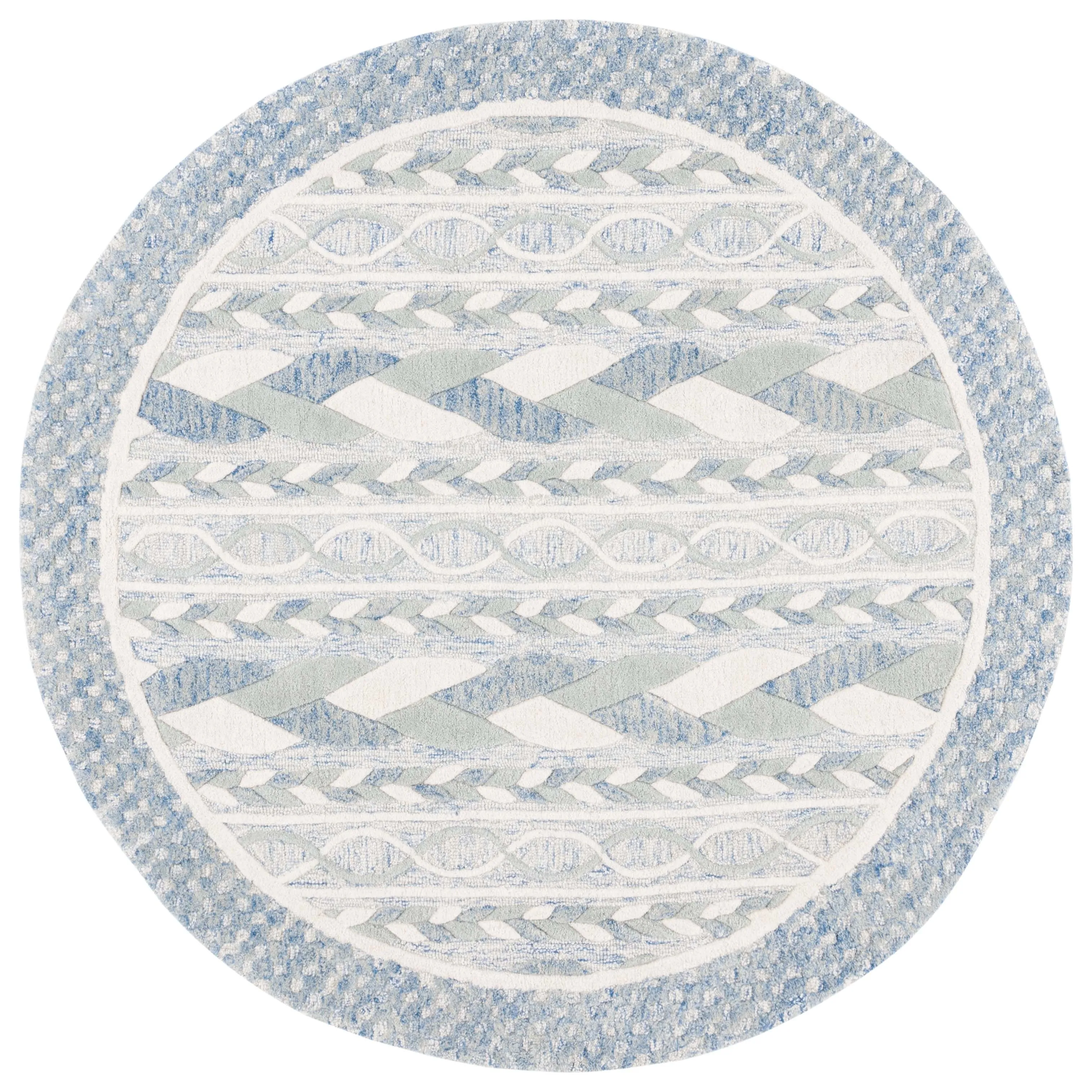SAFAVIEH Handmade Metro Zenta Wool Rug
