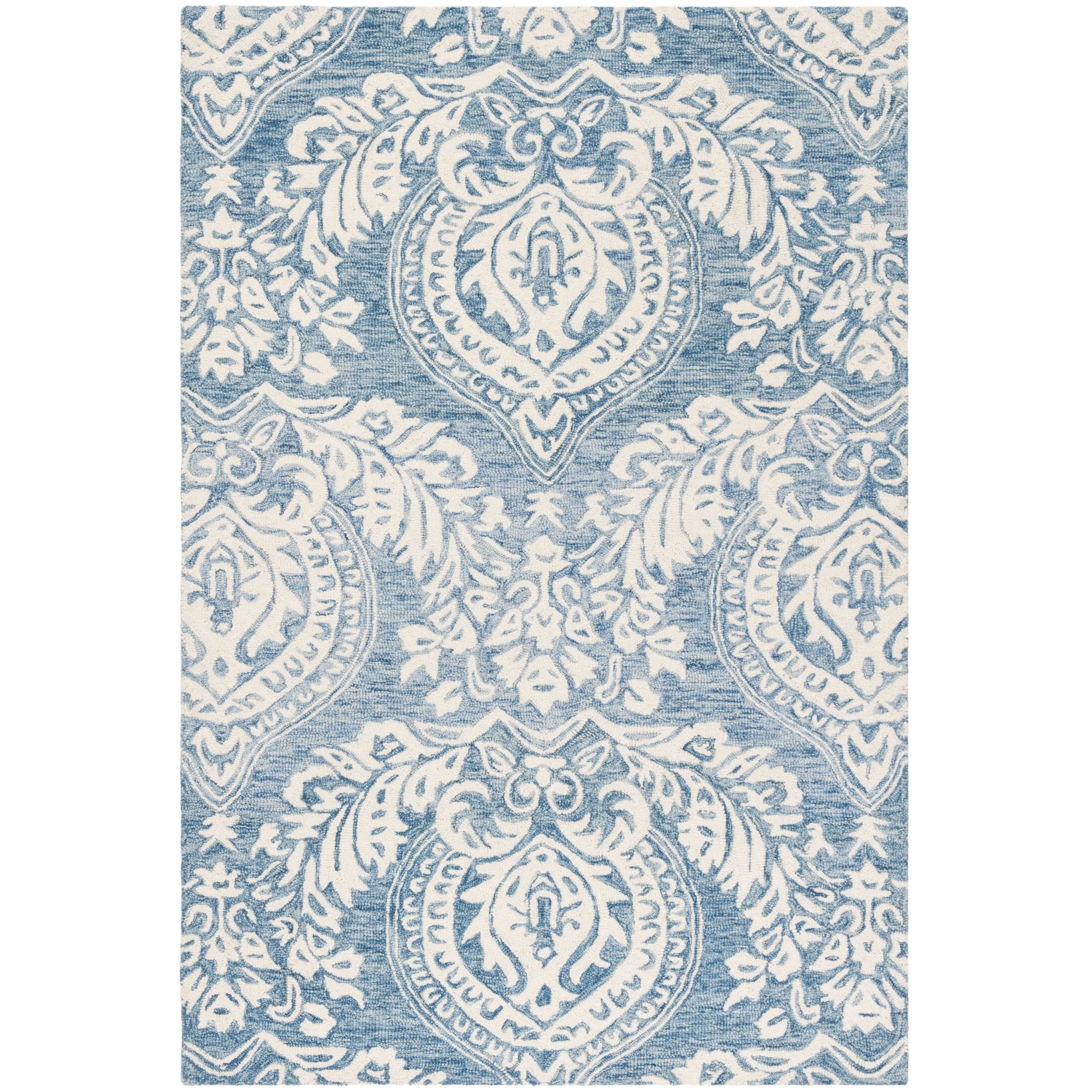 SAFAVIEH Handmade Micro-Loop Tressy Wool Rug