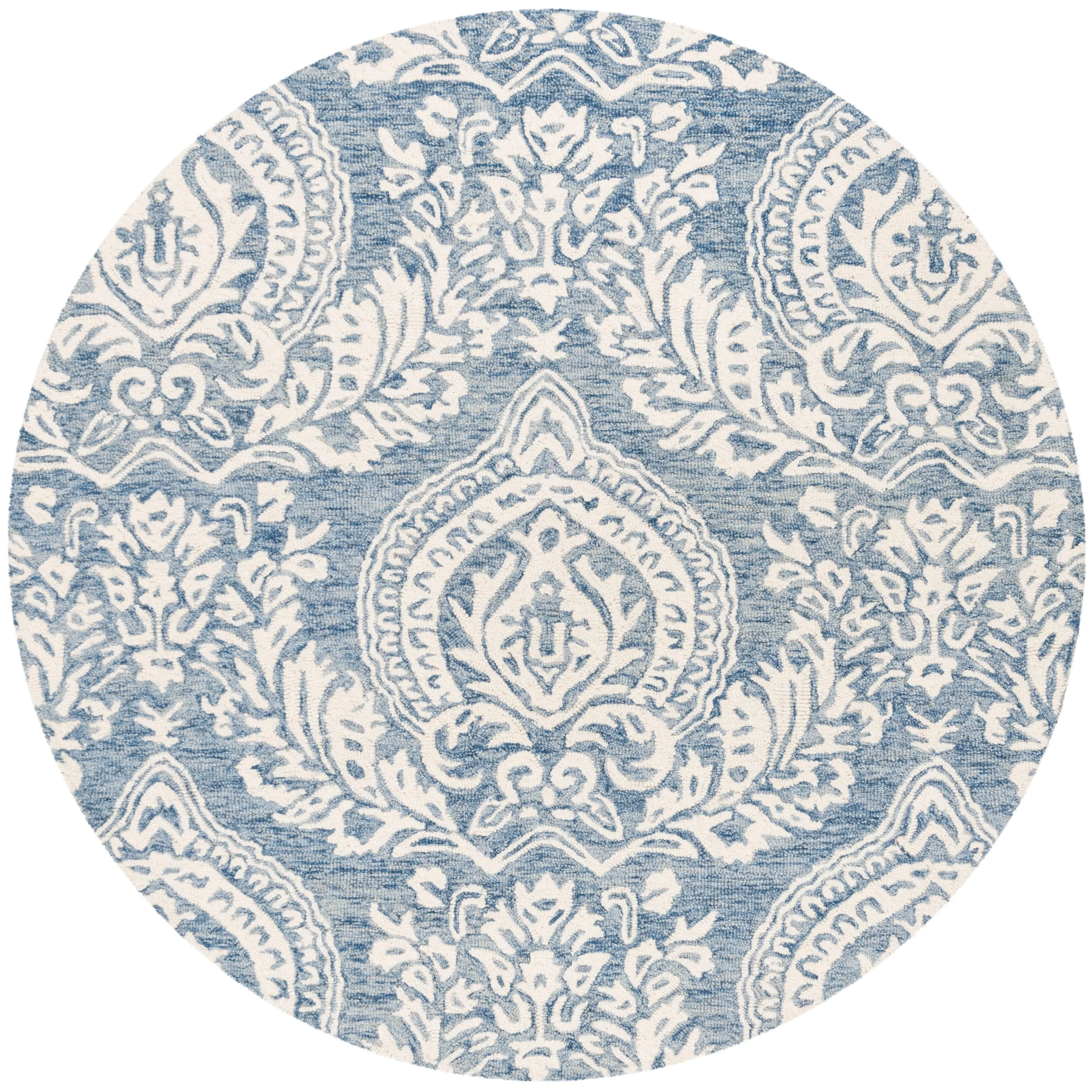 SAFAVIEH Handmade Micro-Loop Tressy Wool Rug