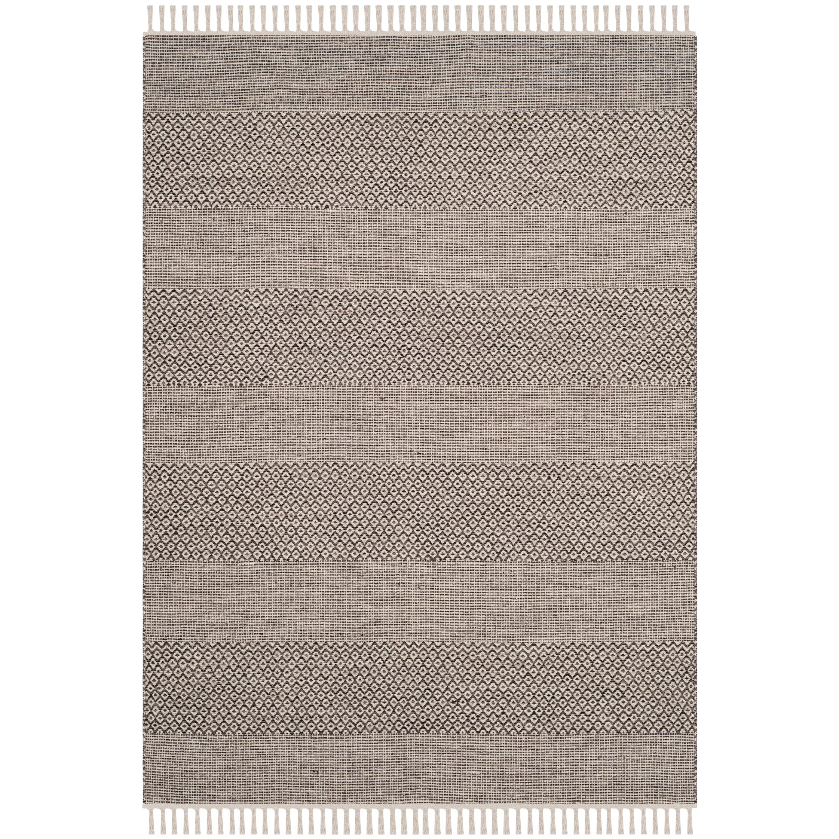 SAFAVIEH Handmade Montauk Alden Flatweave Cotton Fringe Rug