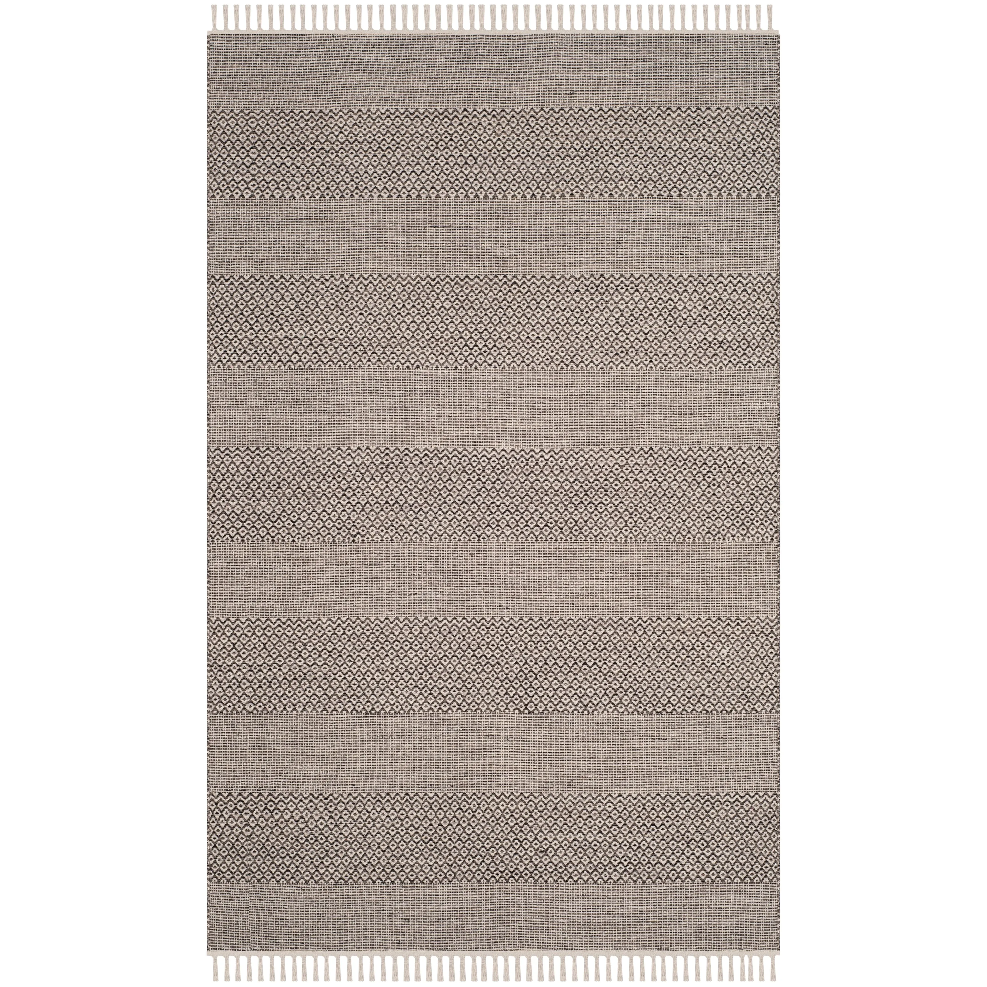 SAFAVIEH Handmade Montauk Alden Flatweave Cotton Fringe Rug