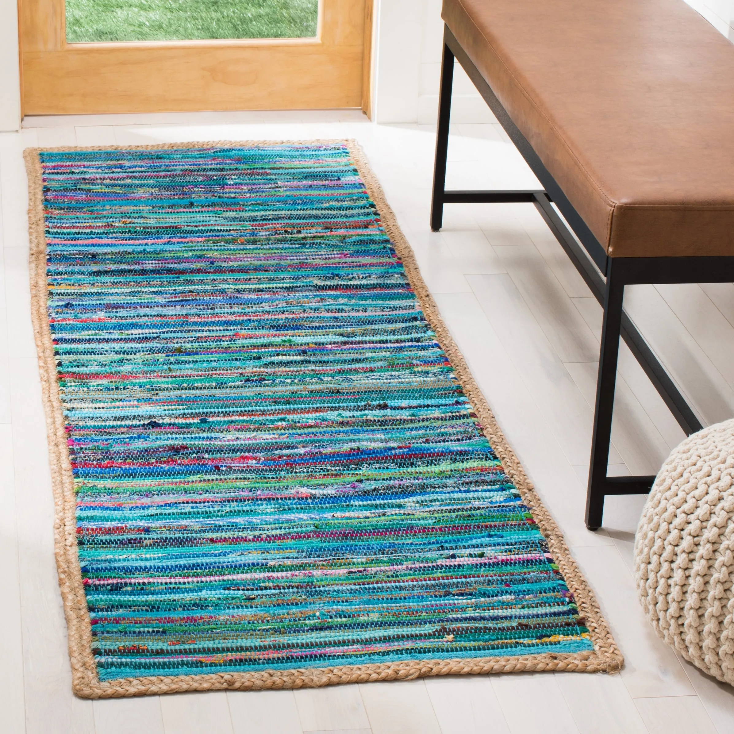 SAFAVIEH Handmade Montauk Ophely Casual Cotton Rug