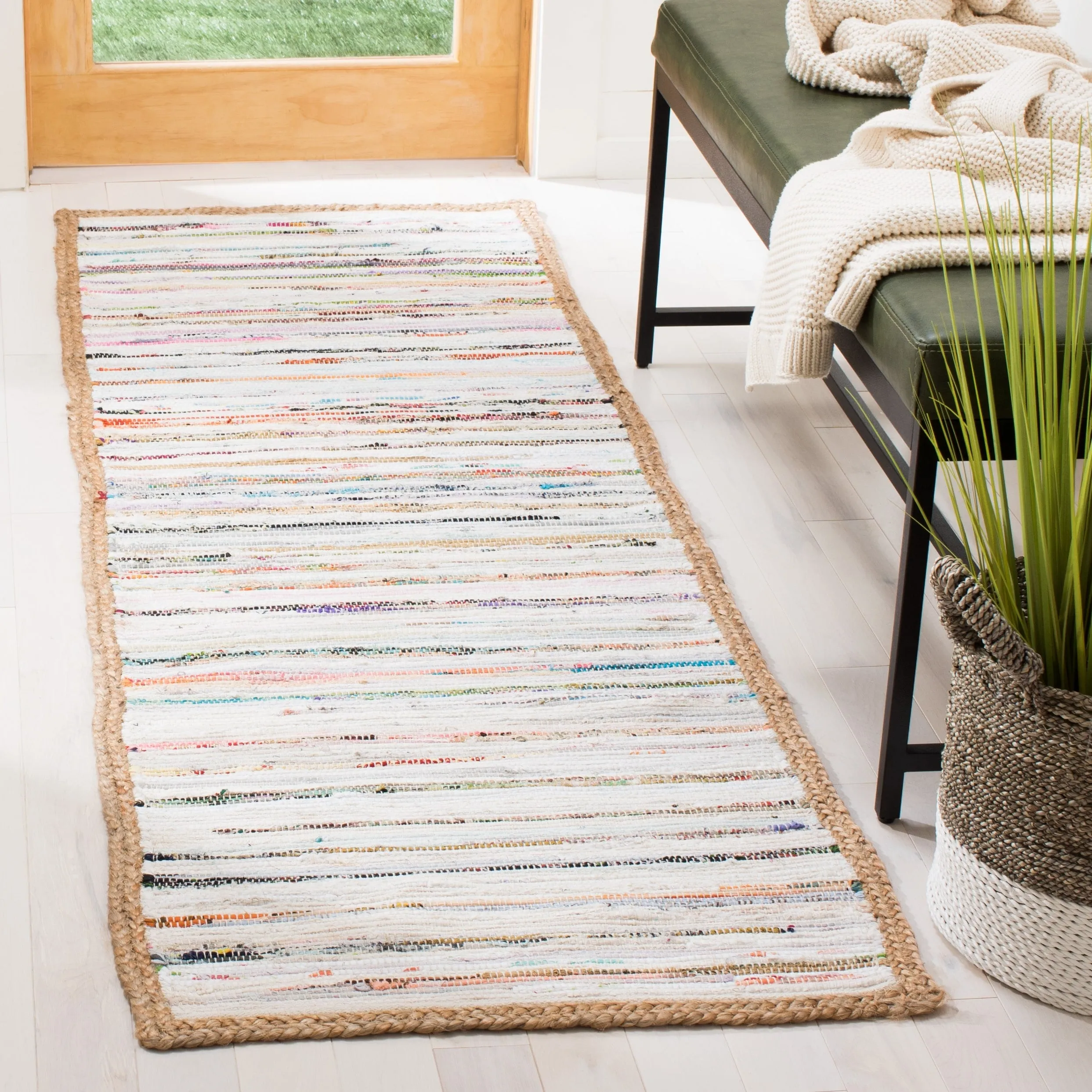 SAFAVIEH Handmade Montauk Ophely Casual Cotton Rug