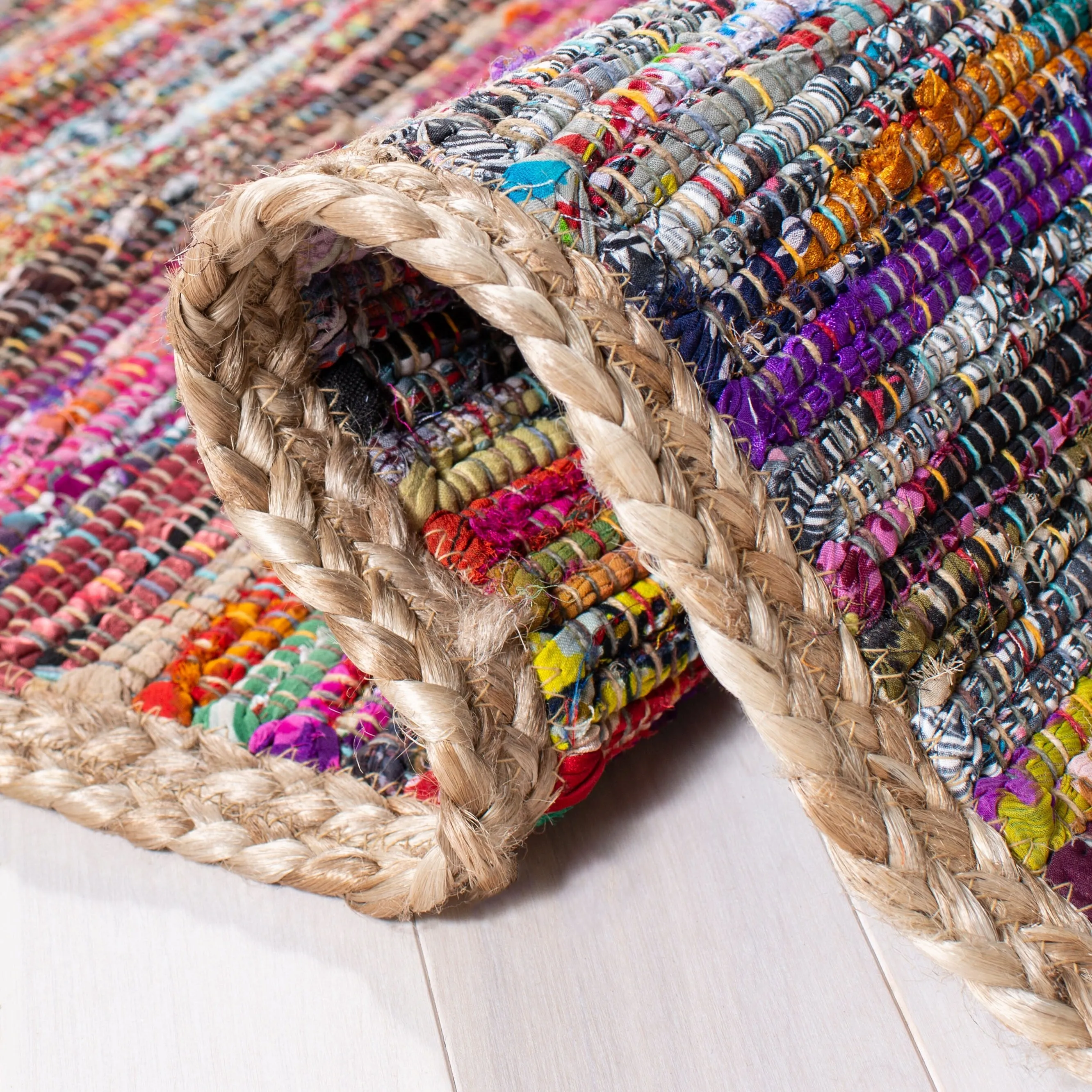 SAFAVIEH Handmade Montauk Ophely Casual Cotton Rug