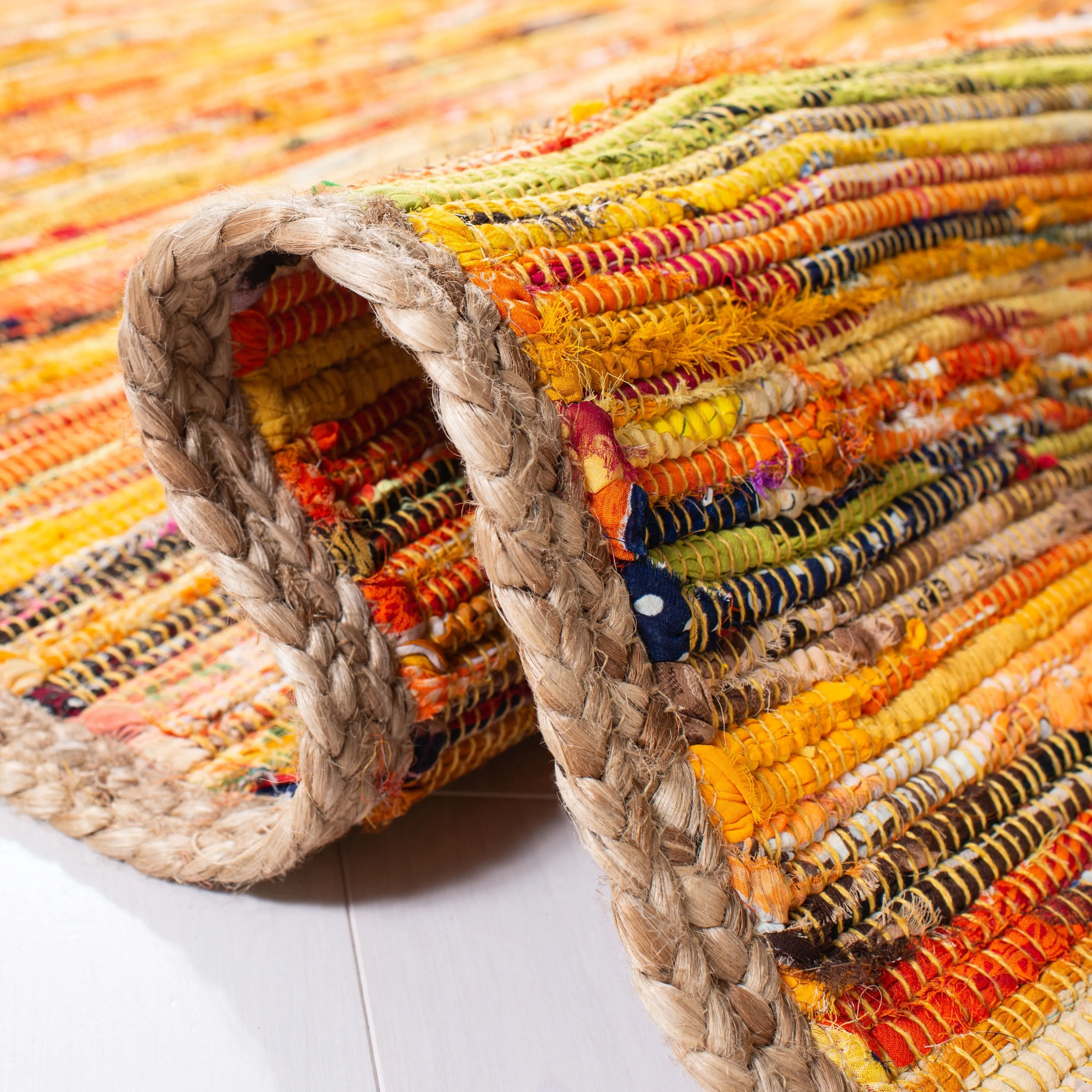 SAFAVIEH Handmade Montauk Ophely Casual Cotton Rug