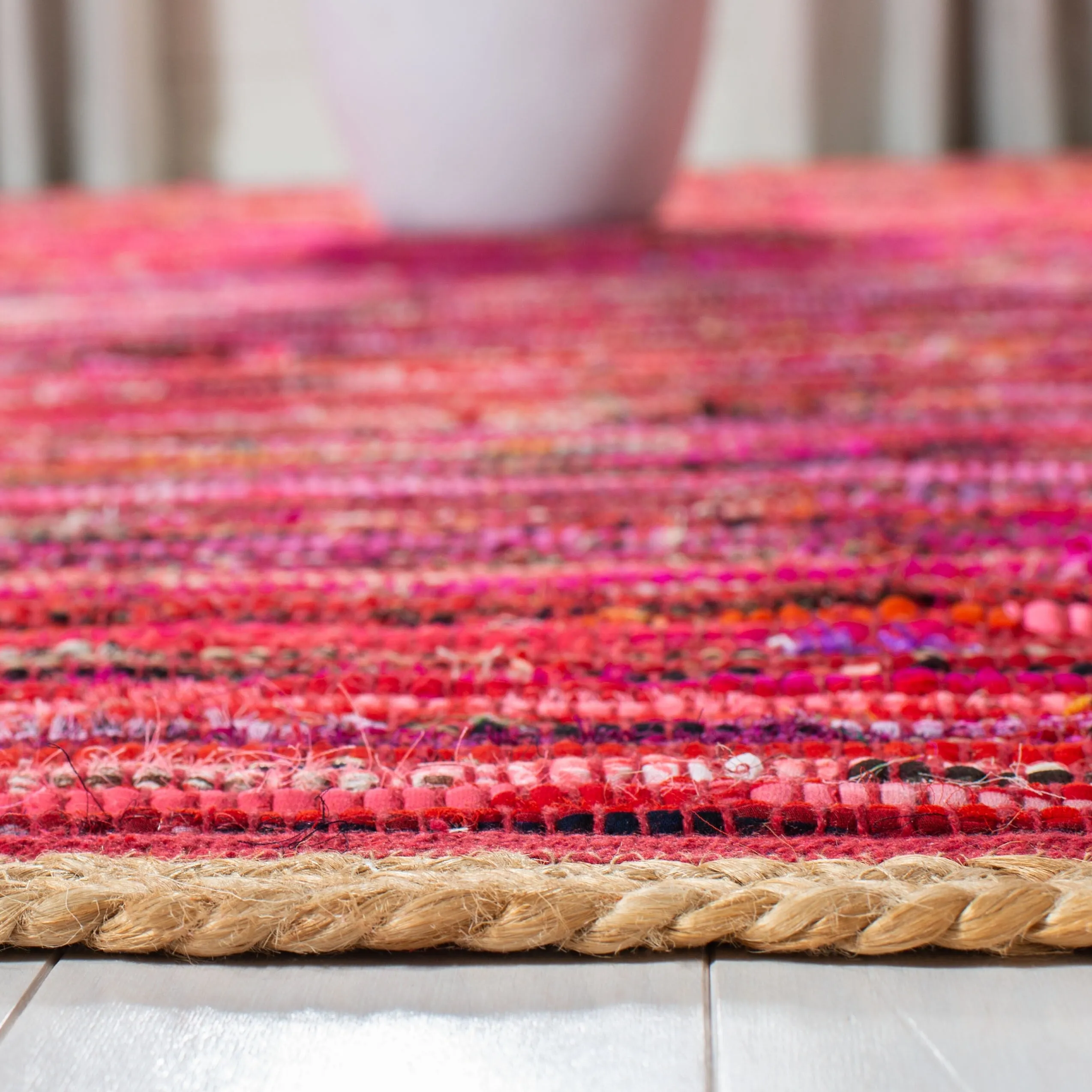 SAFAVIEH Handmade Montauk Ophely Casual Cotton Rug