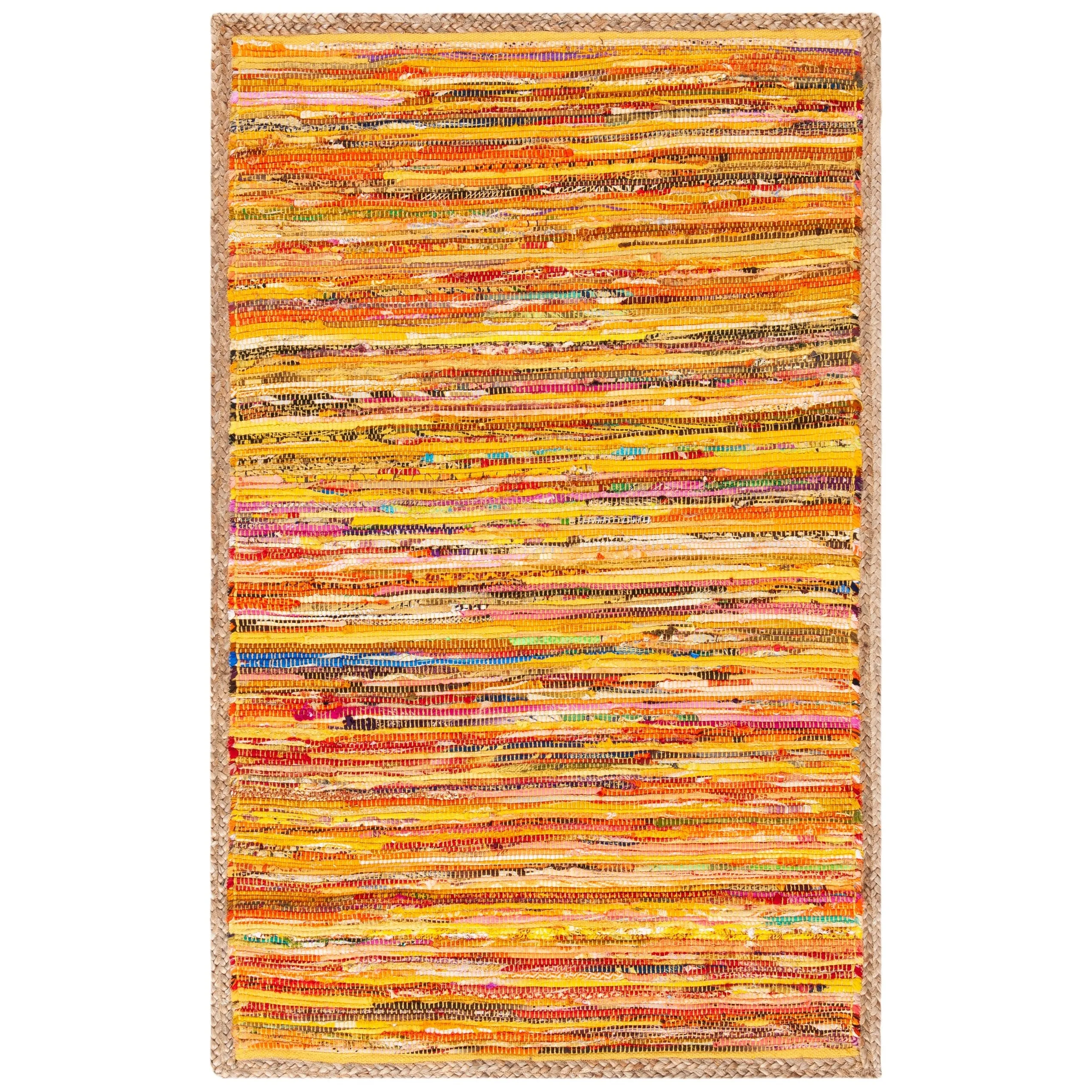 SAFAVIEH Handmade Montauk Ophely Casual Cotton Rug