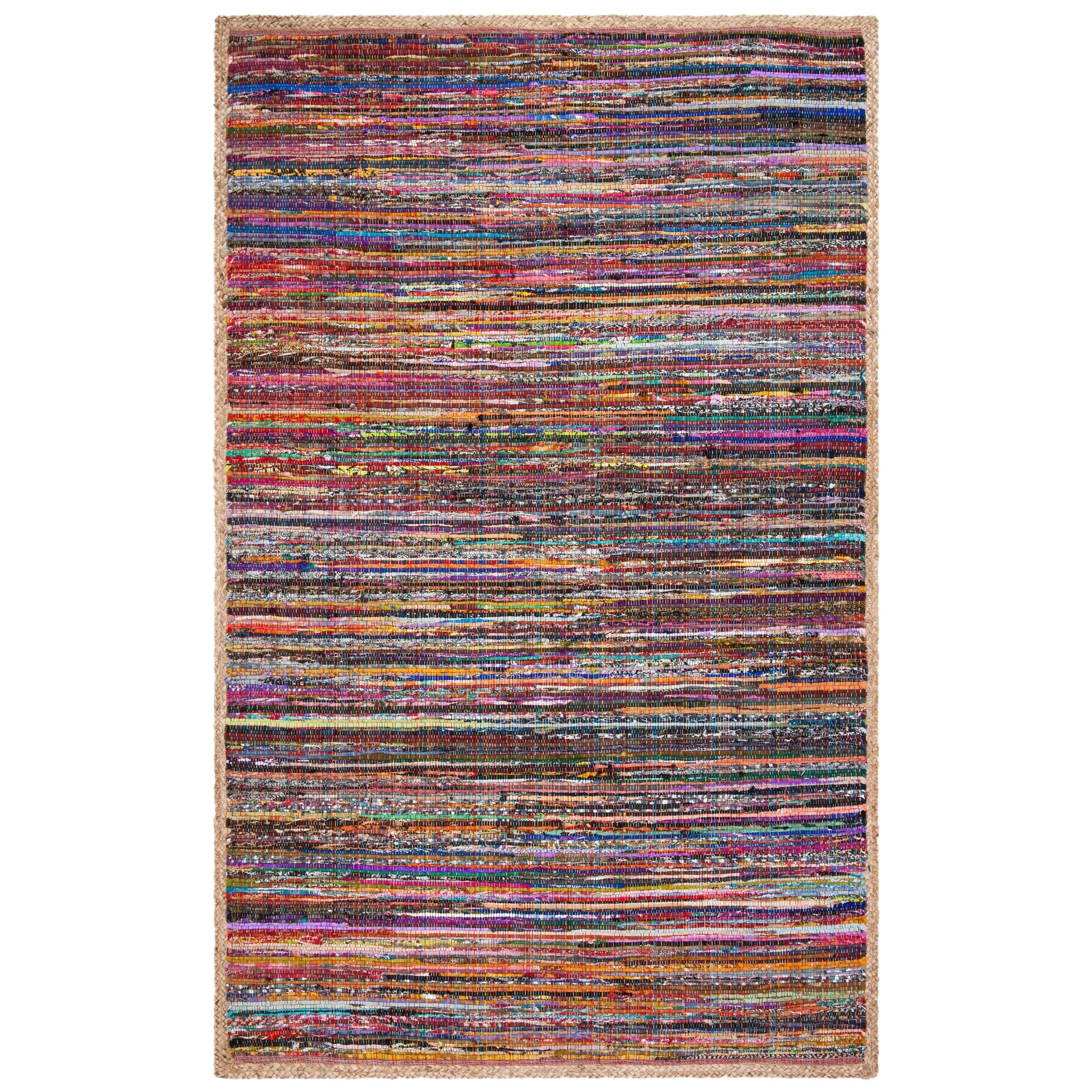 SAFAVIEH Handmade Montauk Ophely Casual Cotton Rug