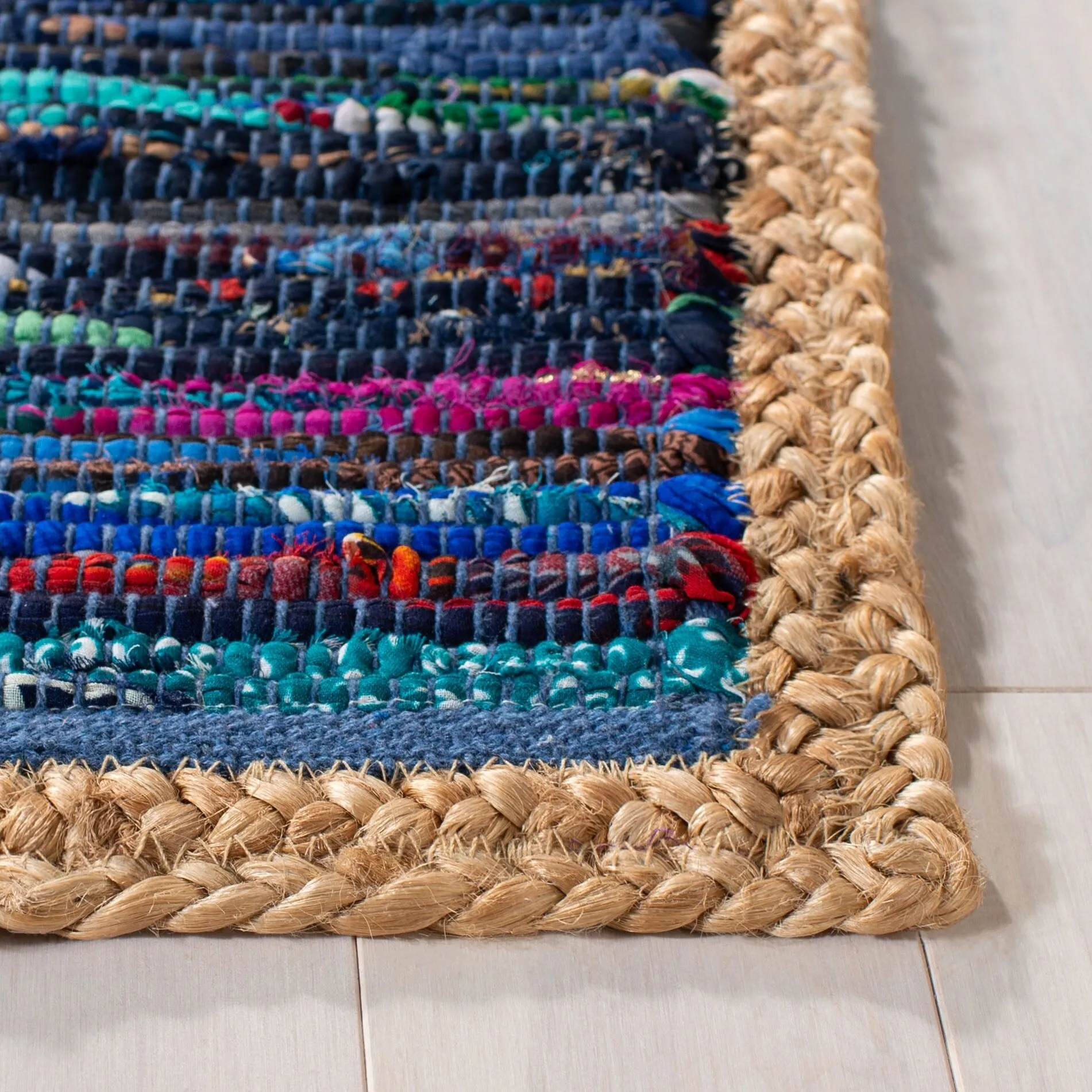 SAFAVIEH Handmade Montauk Ophely Casual Cotton Rug