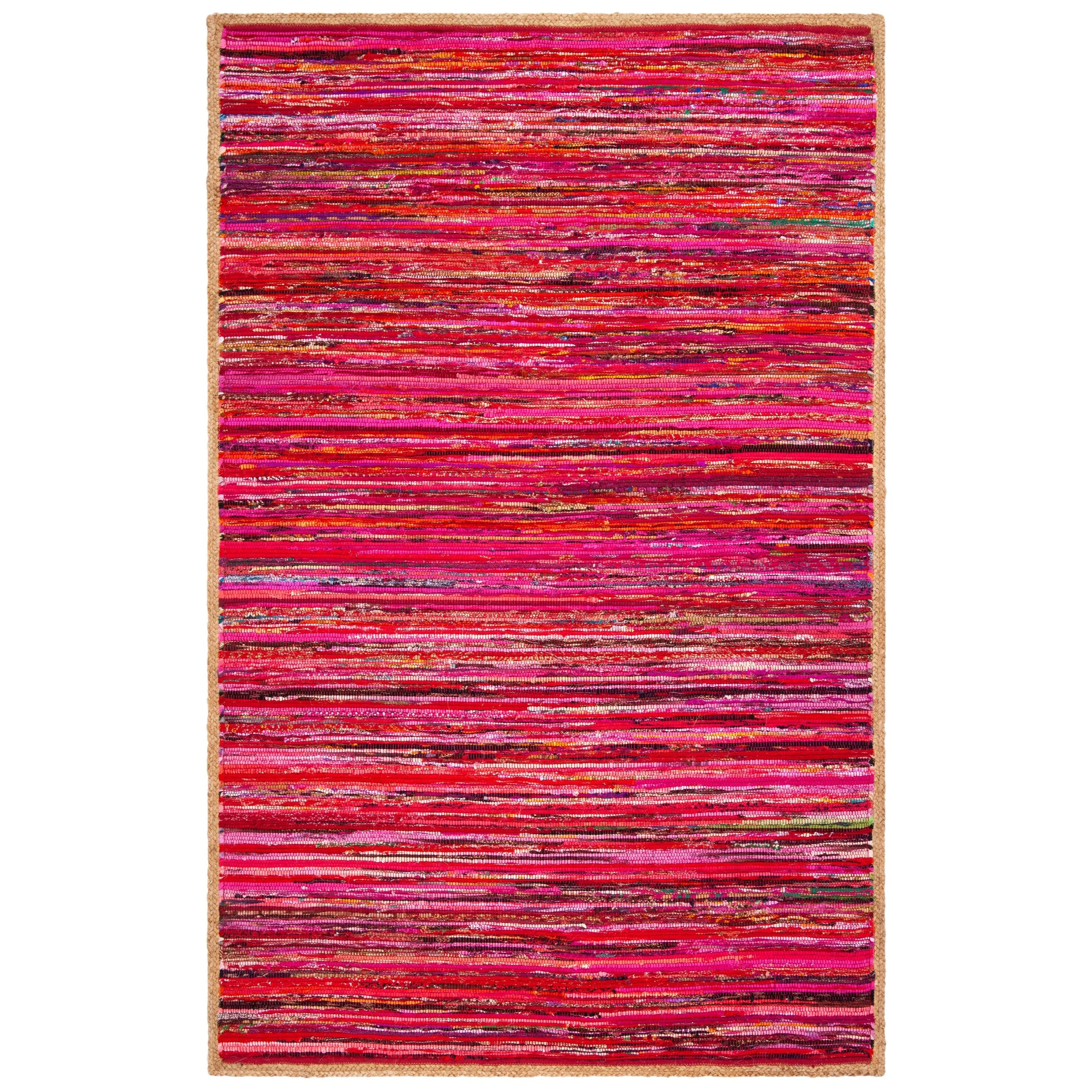 SAFAVIEH Handmade Montauk Ophely Casual Cotton Rug
