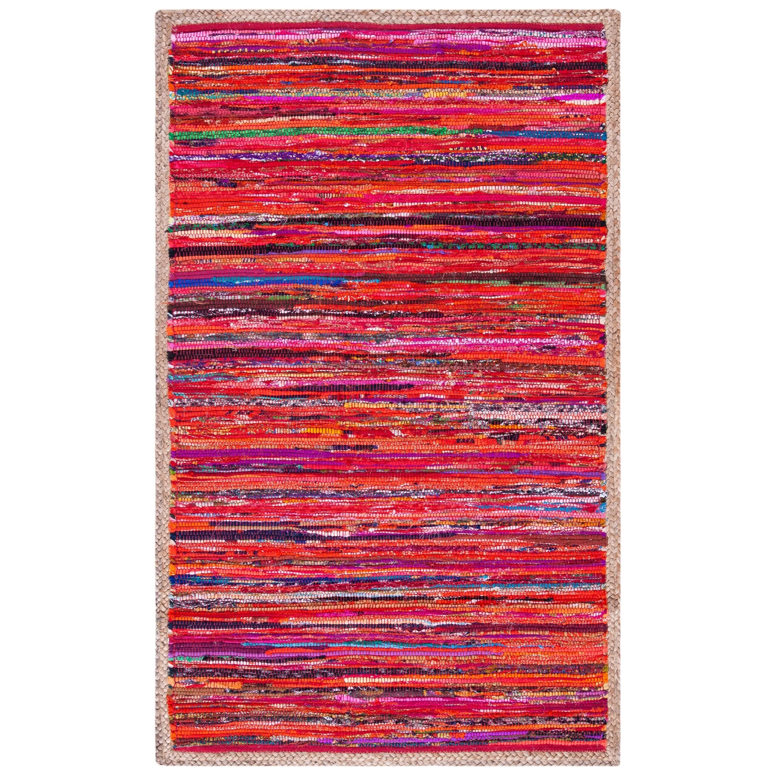 SAFAVIEH Handmade Montauk Ophely Casual Cotton Rug