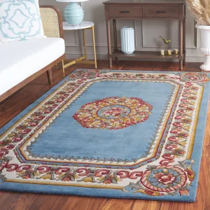 SAFAVIEH. Handmade Naples Cathelyne Traditional Wool Rug