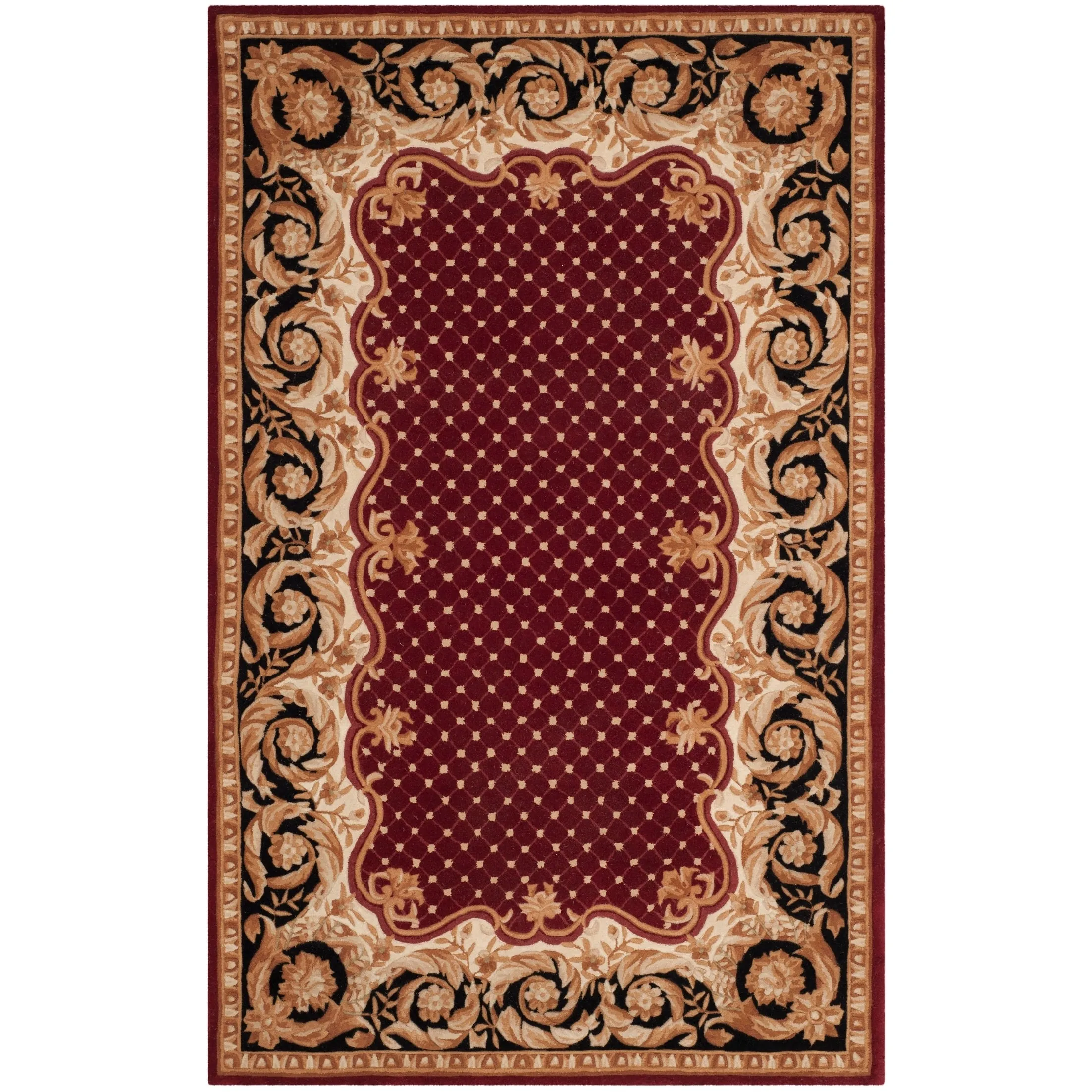 SAFAVIEH Handmade Naples Elizabeth Traditional Oriental Wool Rug