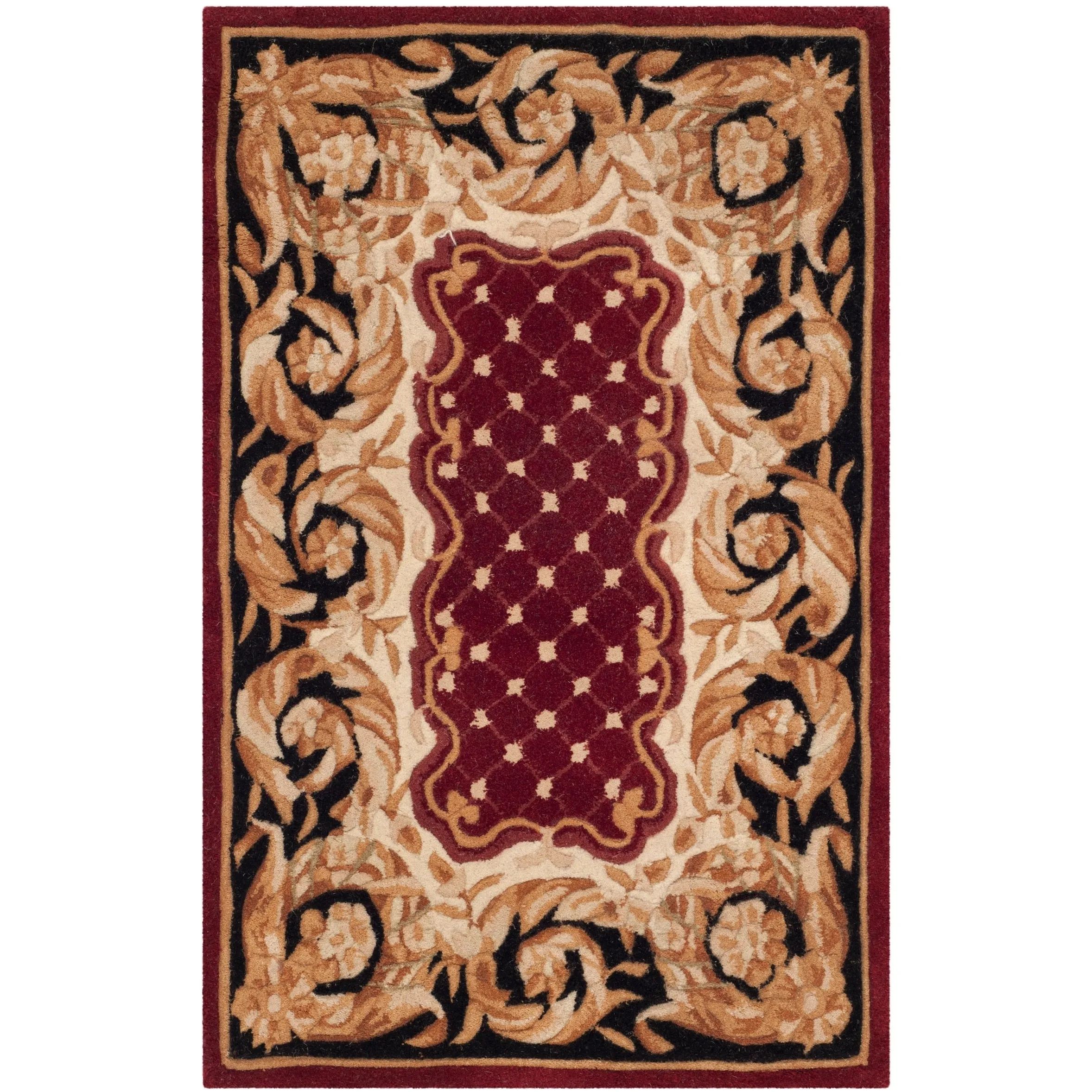 SAFAVIEH Handmade Naples Elizabeth Traditional Oriental Wool Rug