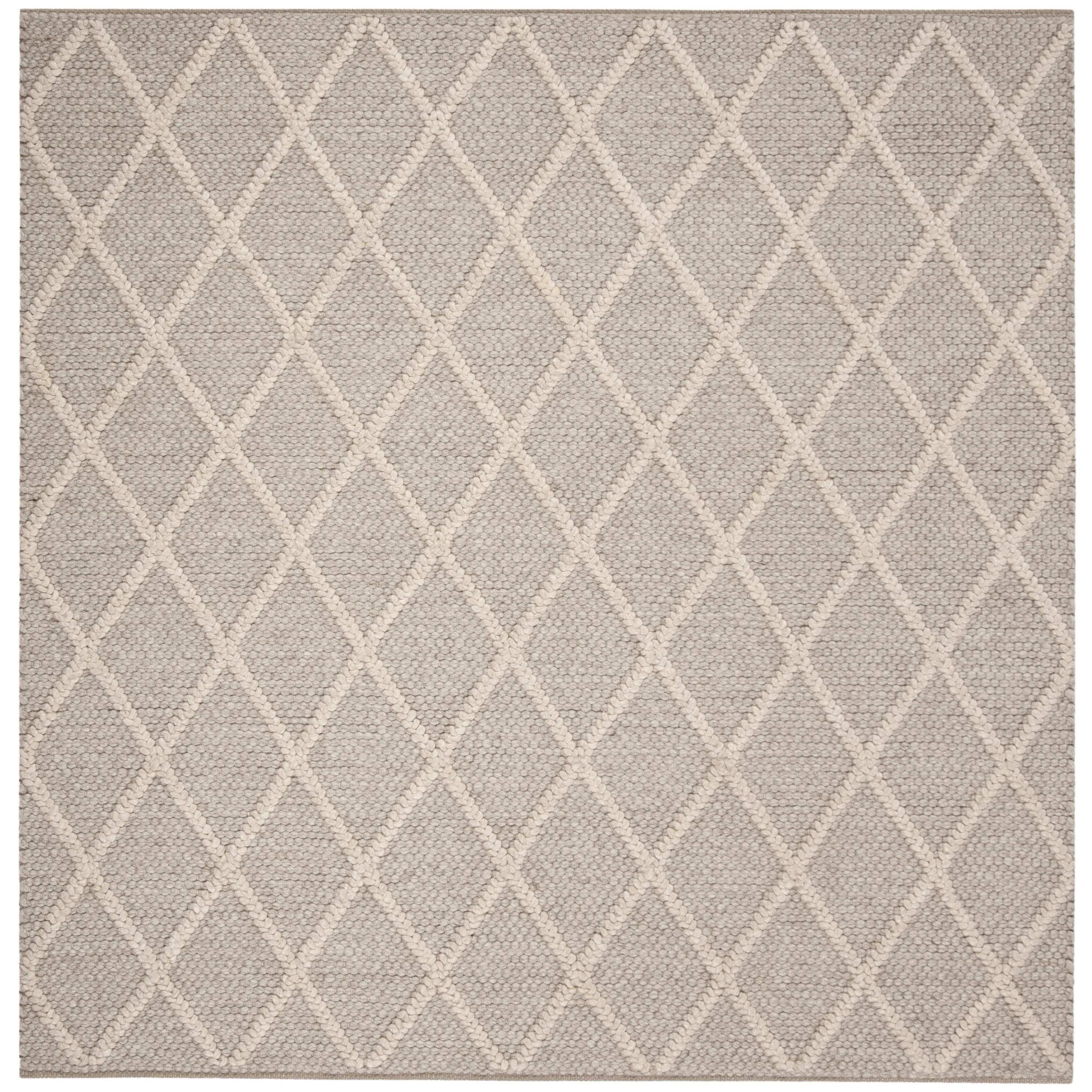 SAFAVIEH Handmade Natura Metje Wool/ Viscose Trellis Rug