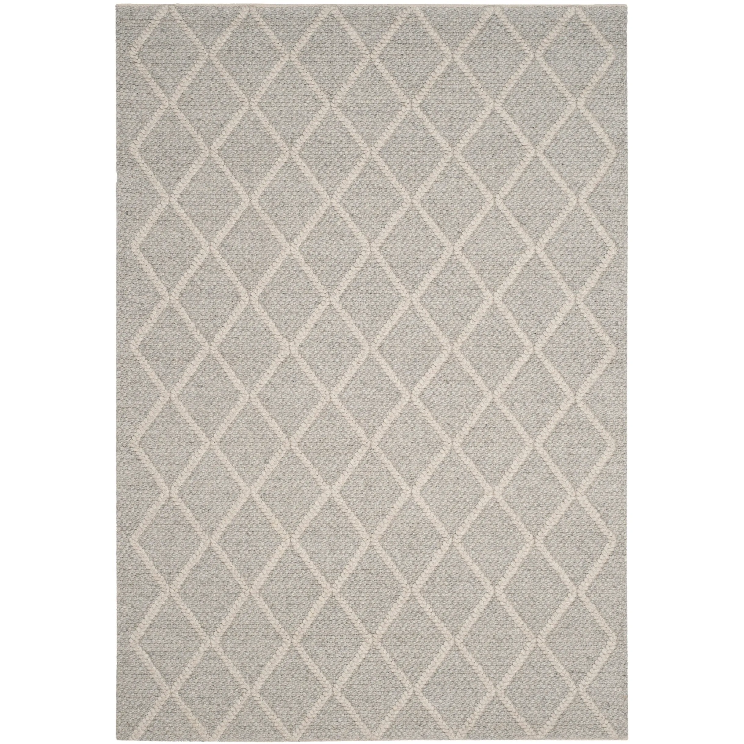 SAFAVIEH Handmade Natura Metje Wool/ Viscose Trellis Rug
