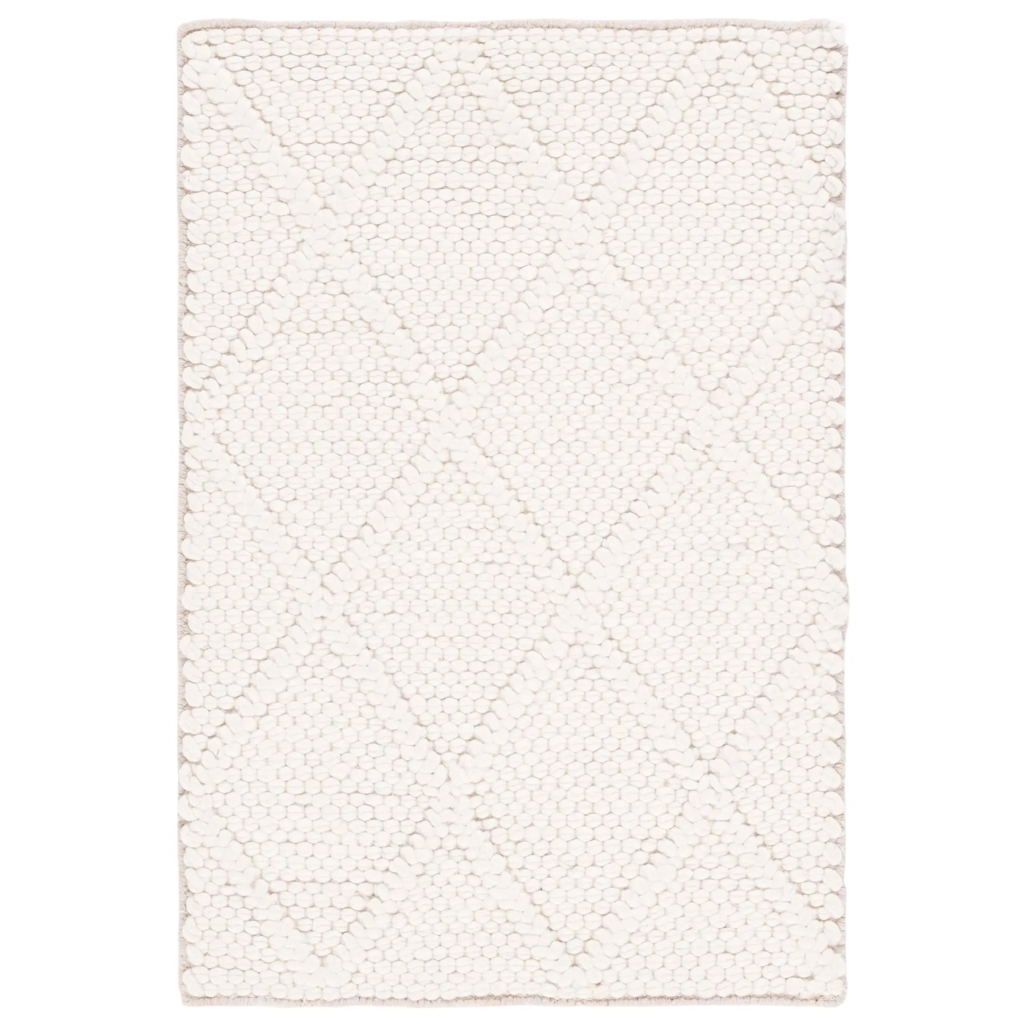 SAFAVIEH Handmade Natura Metje Wool/ Viscose Trellis Rug