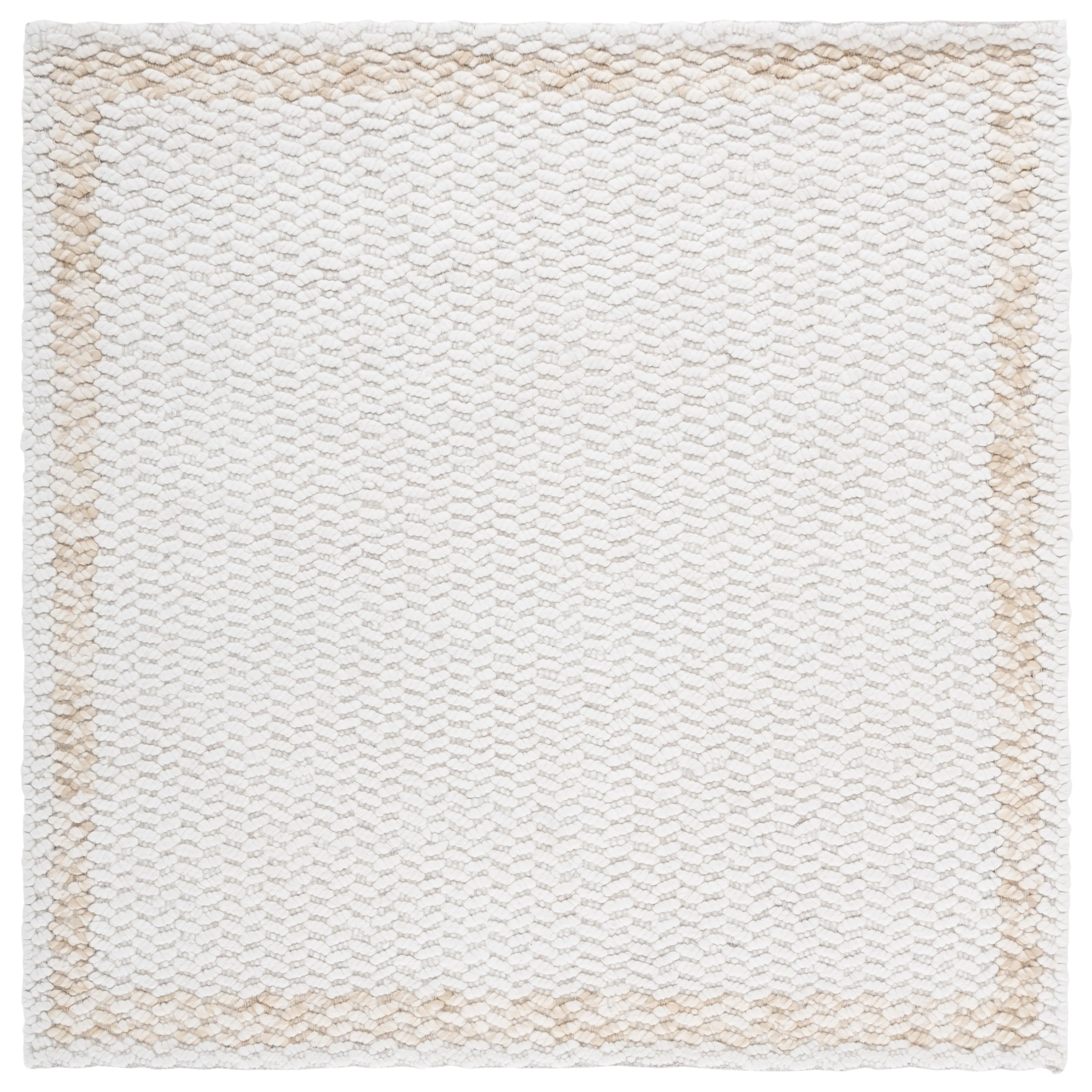 SAFAVIEH Handmade Natura Ricia Border Wool Rug
