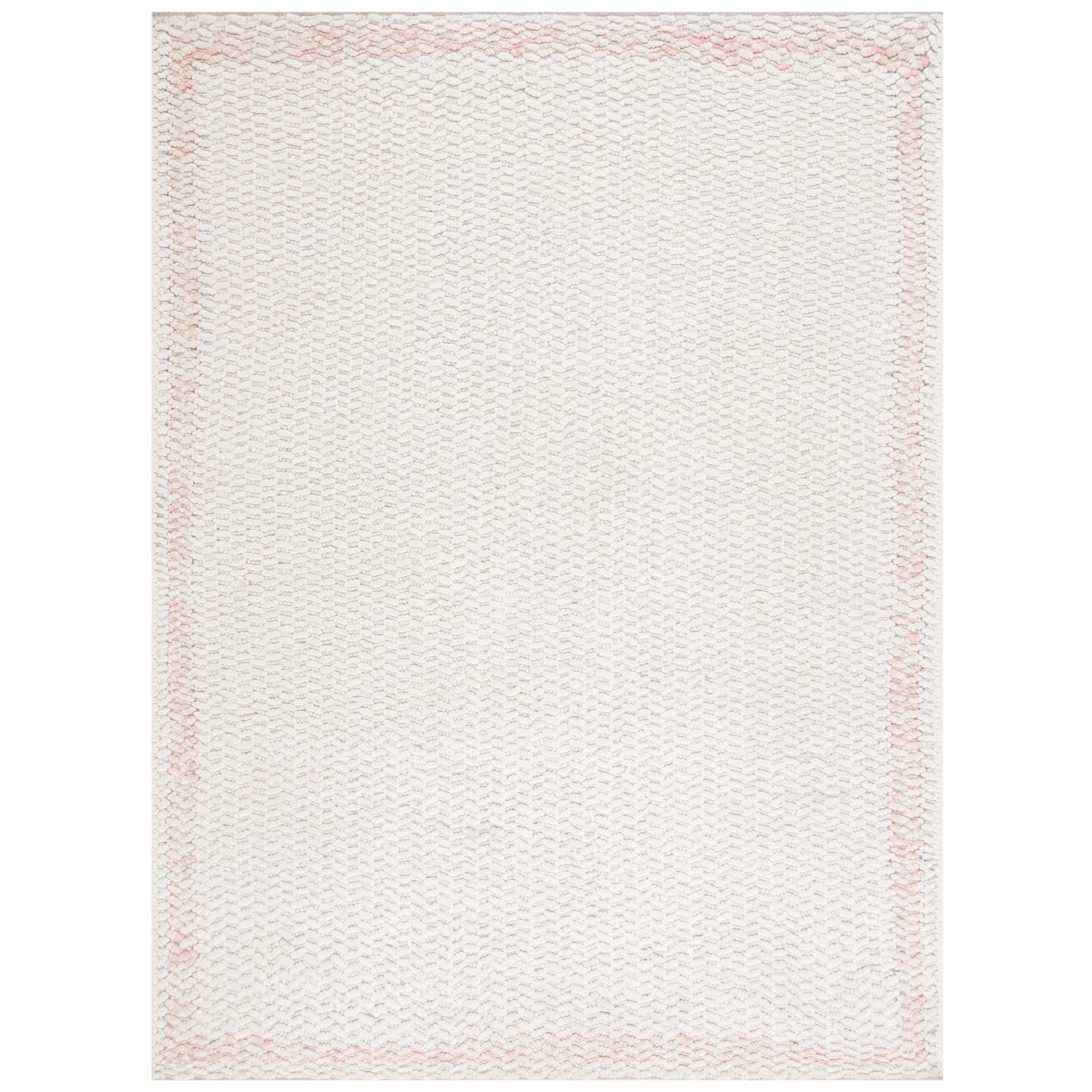 SAFAVIEH Handmade Natura Ricia Border Wool Rug
