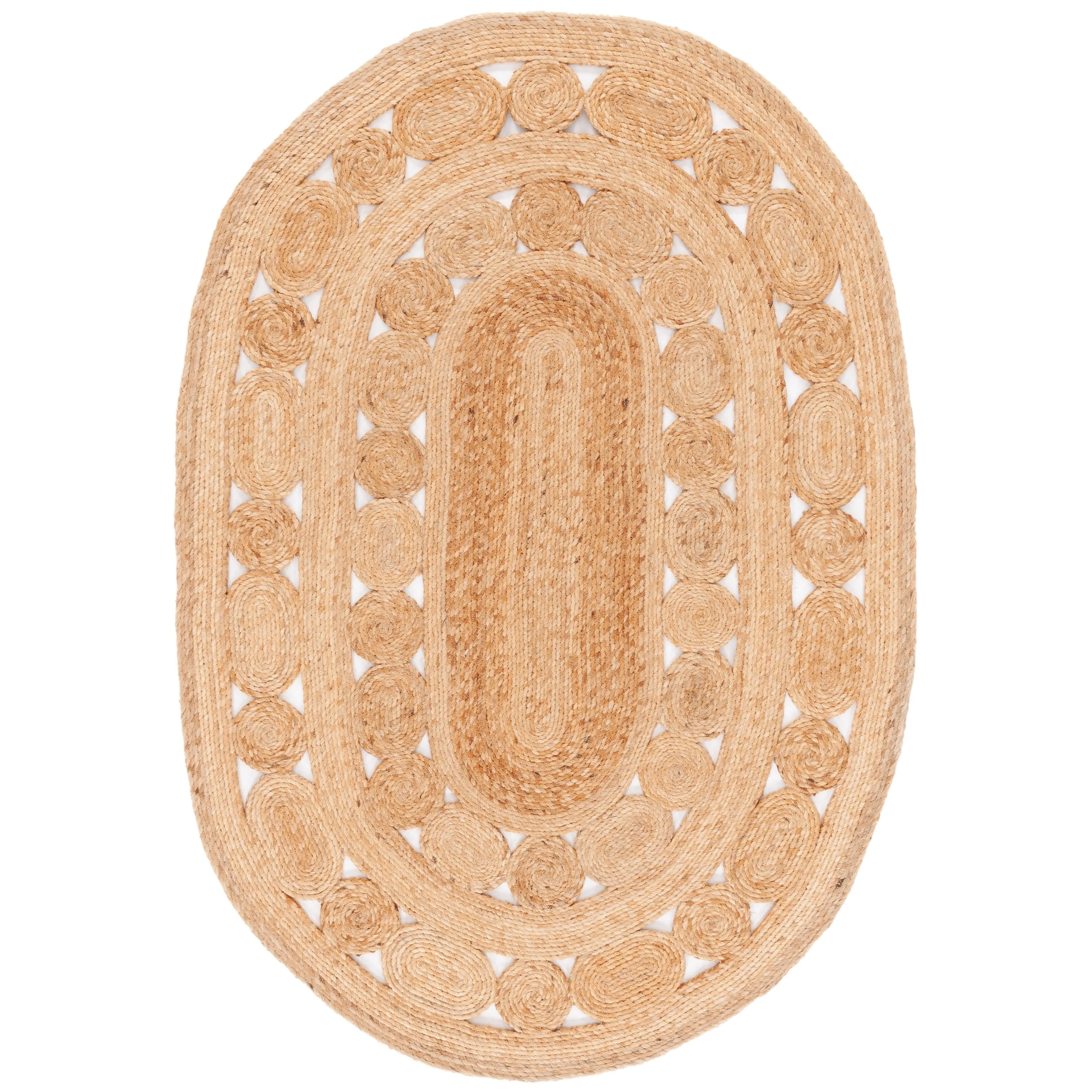 SAFAVIEH Handmade Natural Fiber Evamaria Jute Rug