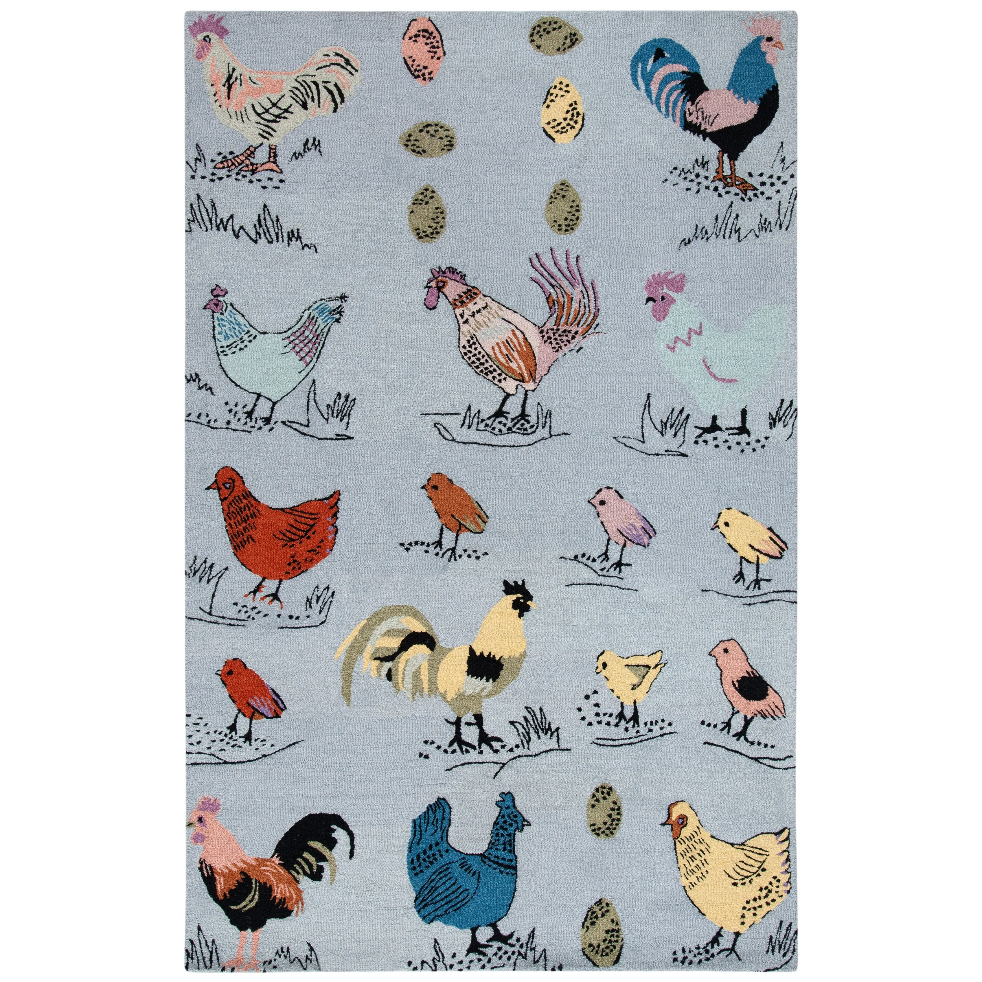 SAFAVIEH Handmade Novelty Tuulevi Novelty Wool Rug