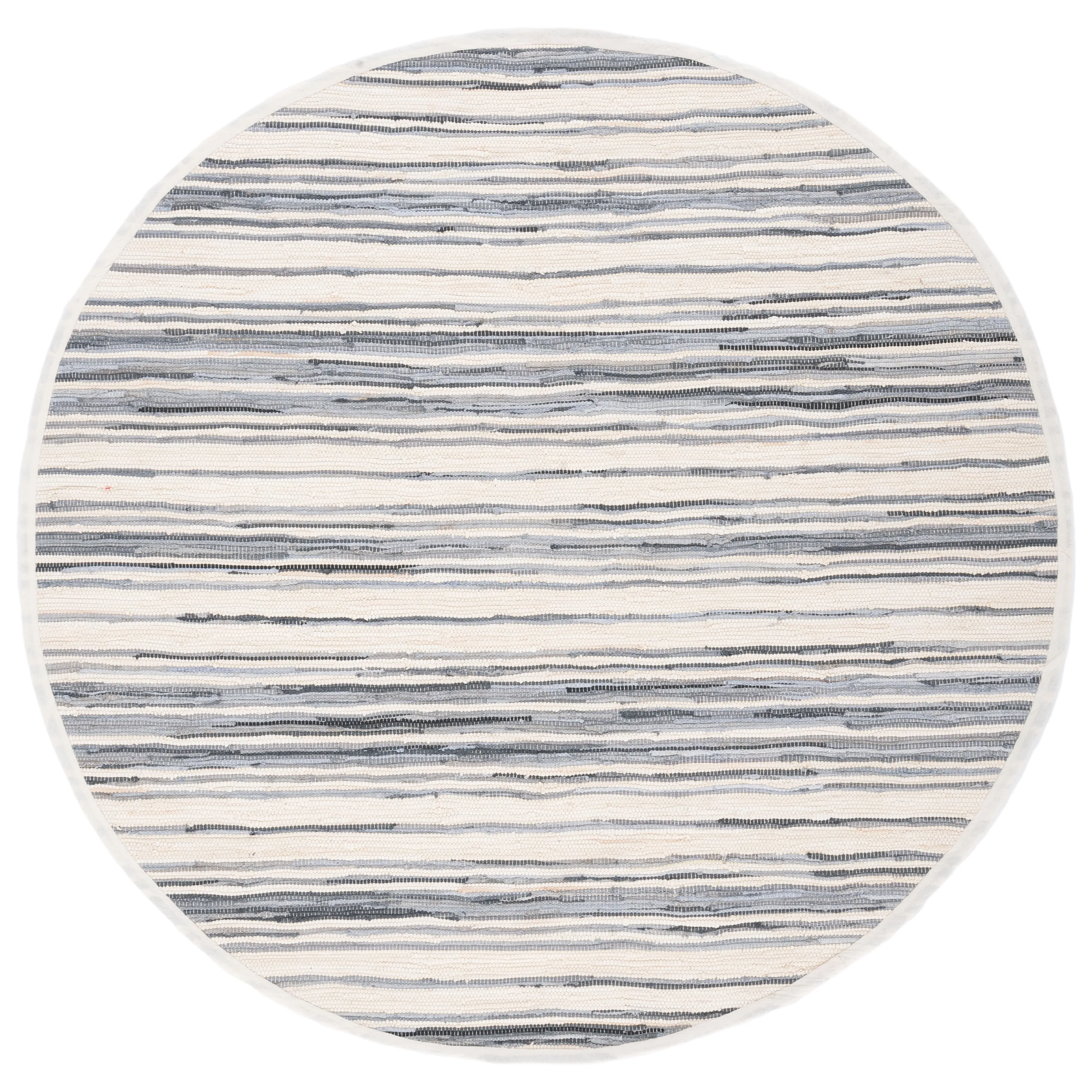 SAFAVIEH Handmade Rag Rug Jakayla with Fringe Casual Stripe