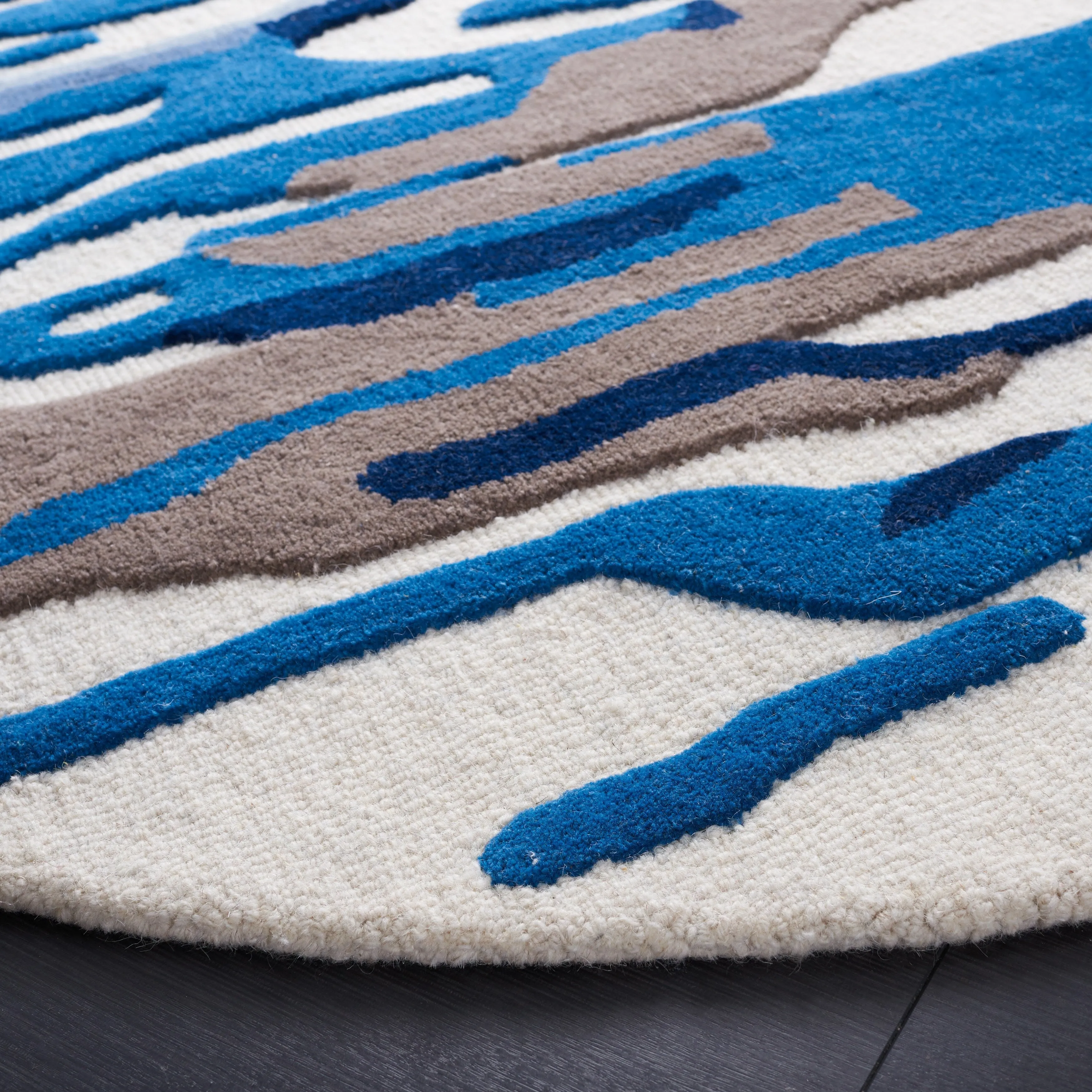 SAFAVIEH Handmade Rodeo Drive Jaelyn Mid-Century Modern Wool Rug