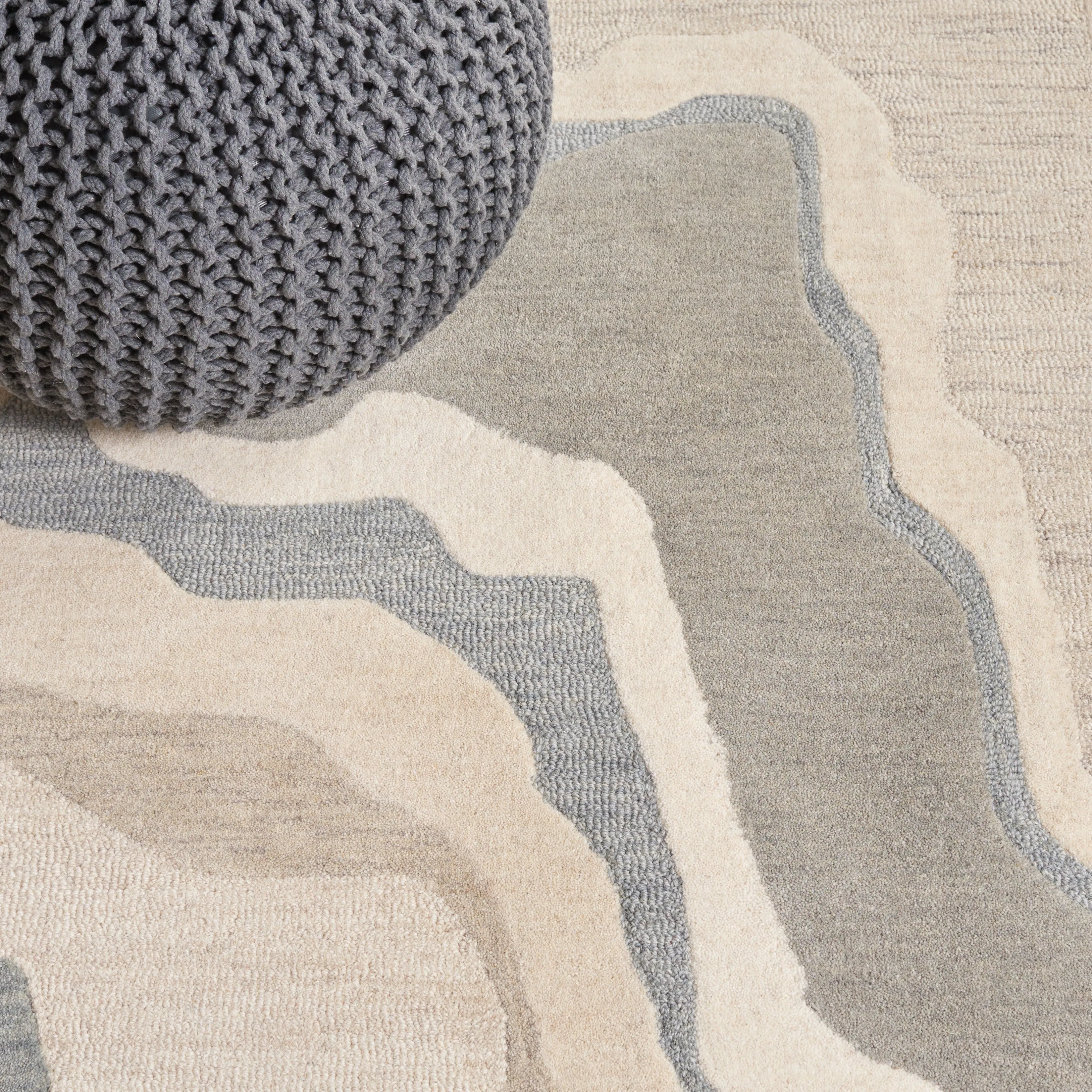 SAFAVIEH Handmade Rodeo Drive Noelia Mid-Century Modern Wool Rug