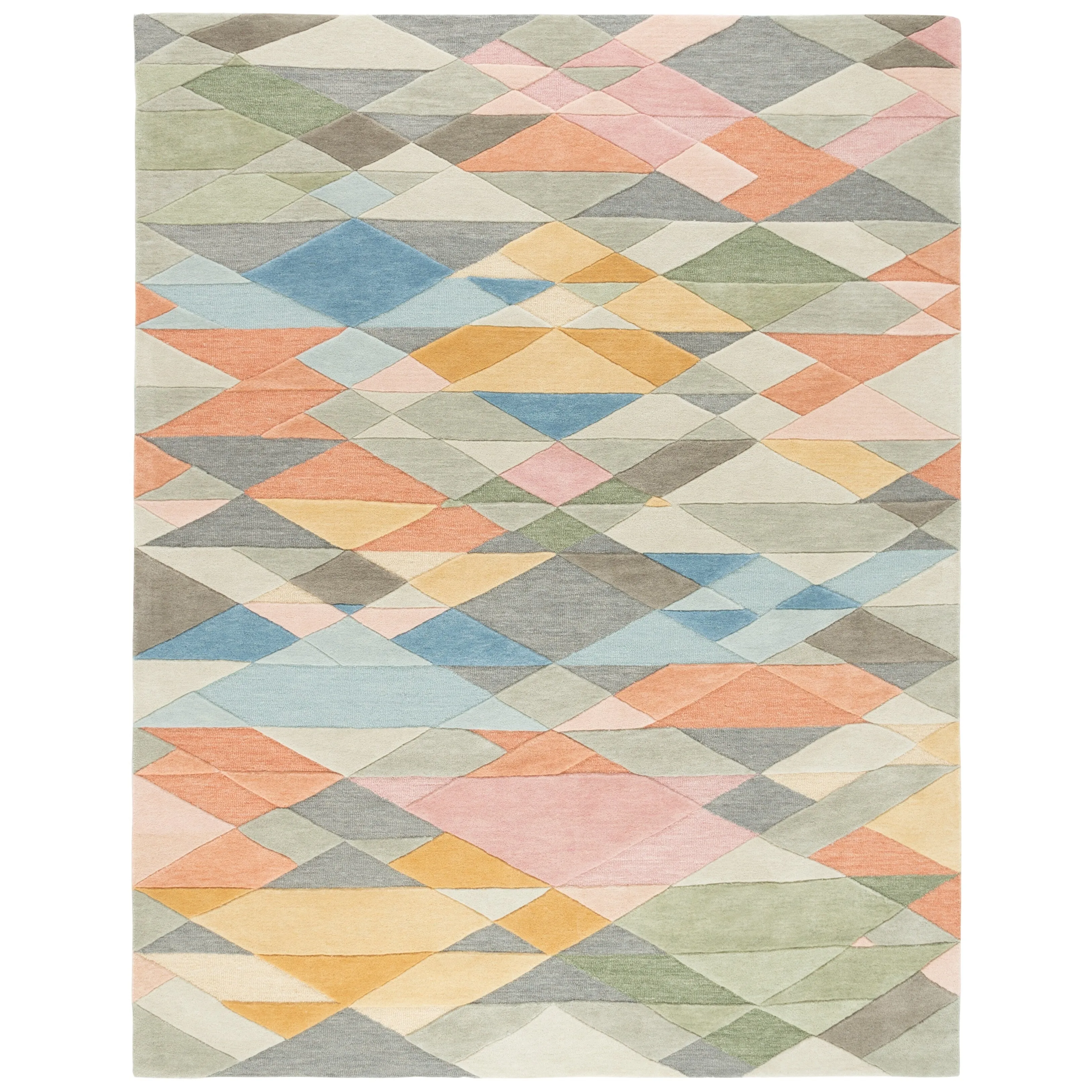 SAFAVIEH Handmade Rodeo Drive Tayla Mid-Century Modern Wool Rug