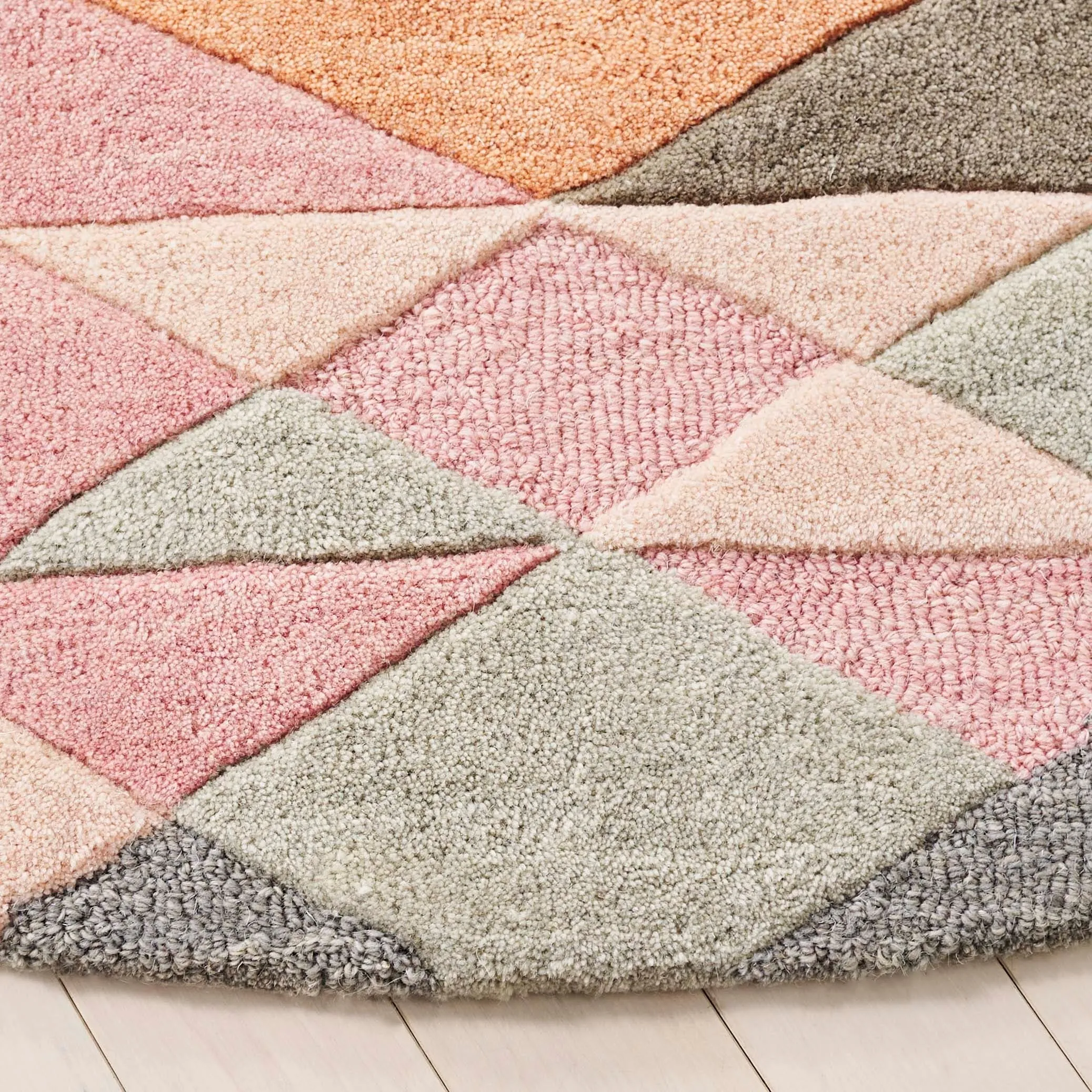 SAFAVIEH Handmade Rodeo Drive Tayla Mid-Century Modern Wool Rug