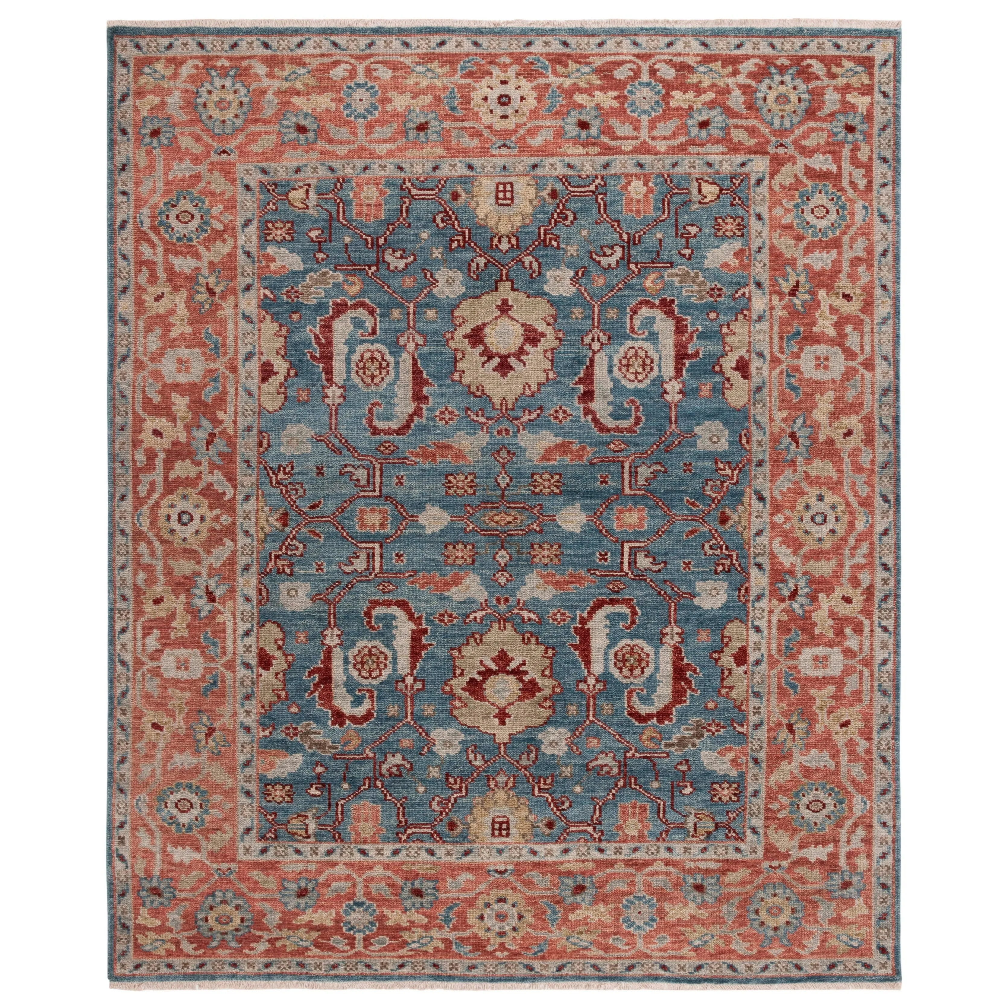SAFAVIEH Handmade Samarkand Shavon Traditional Oriental Wool Rug