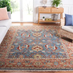 SAFAVIEH Handmade Samarkand Shavon Traditional Oriental Wool Rug