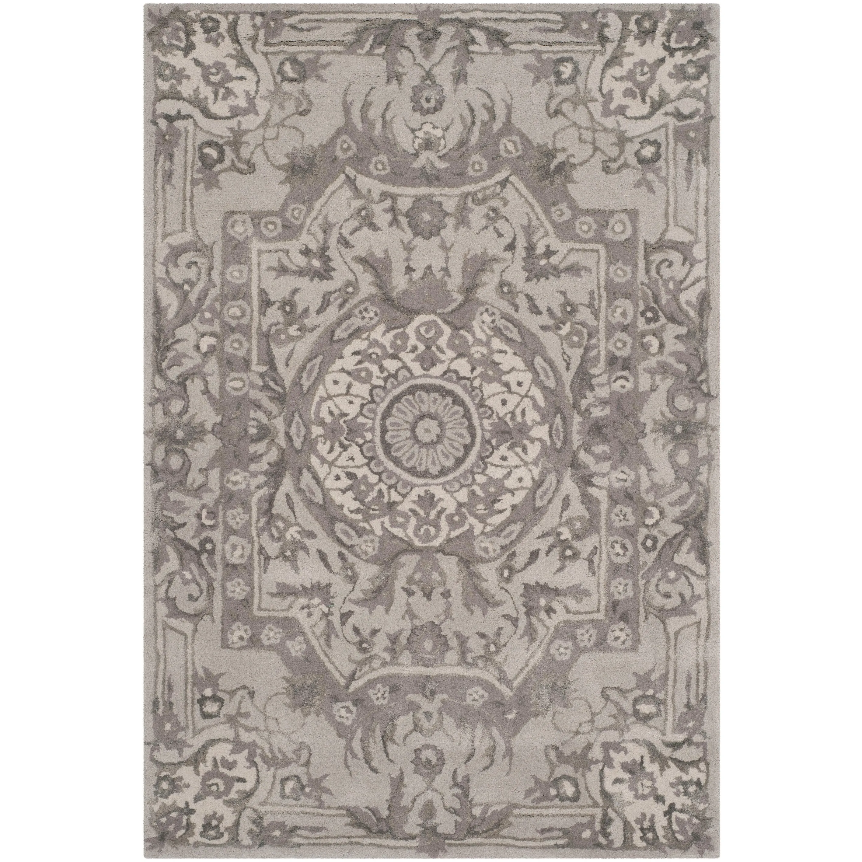 SAFAVIEH Handmade Savonnerie Dasia Traditional Oriental Wool Rug