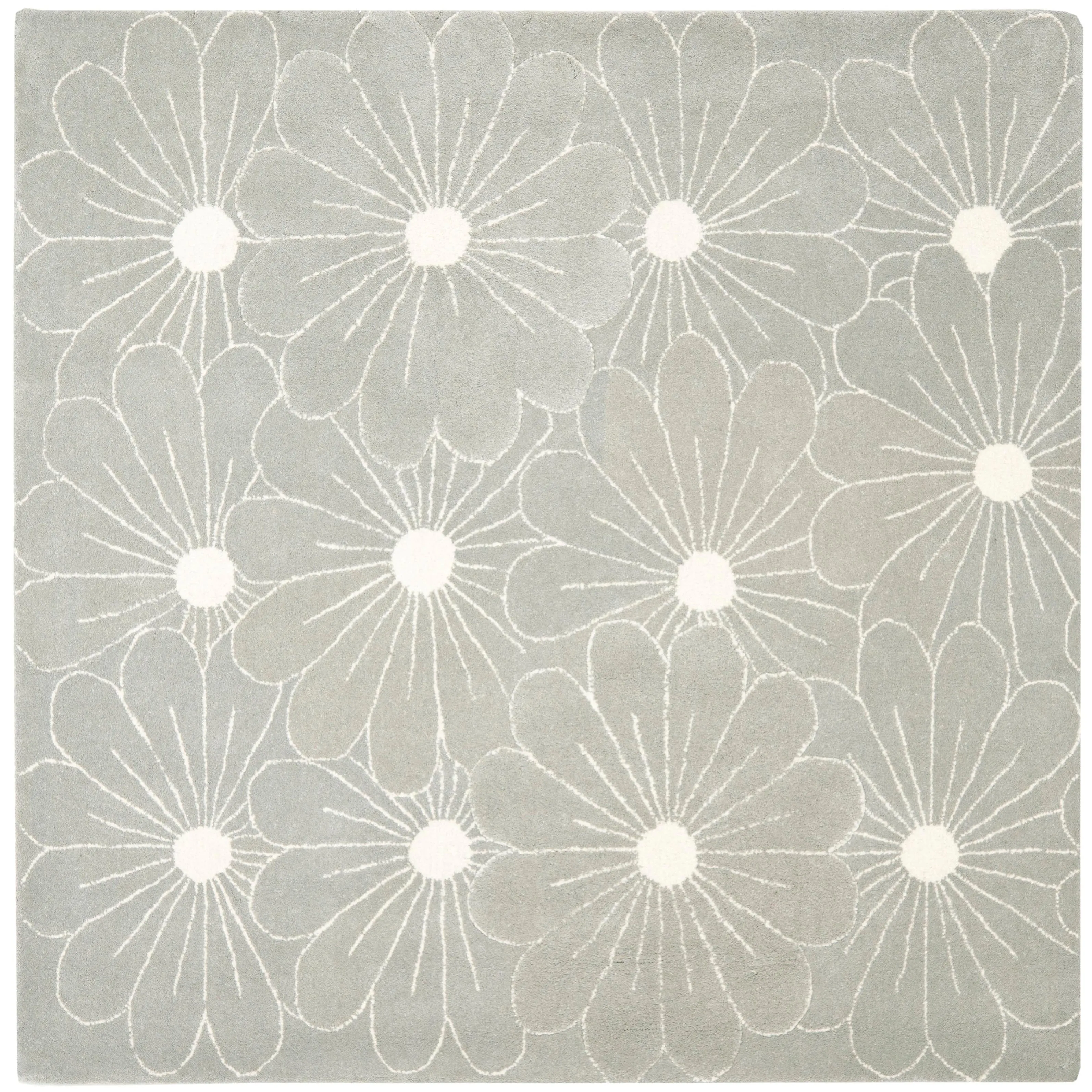 SAFAVIEH Handmade Soho Jenilee Daisies N.Z. Wool Rug