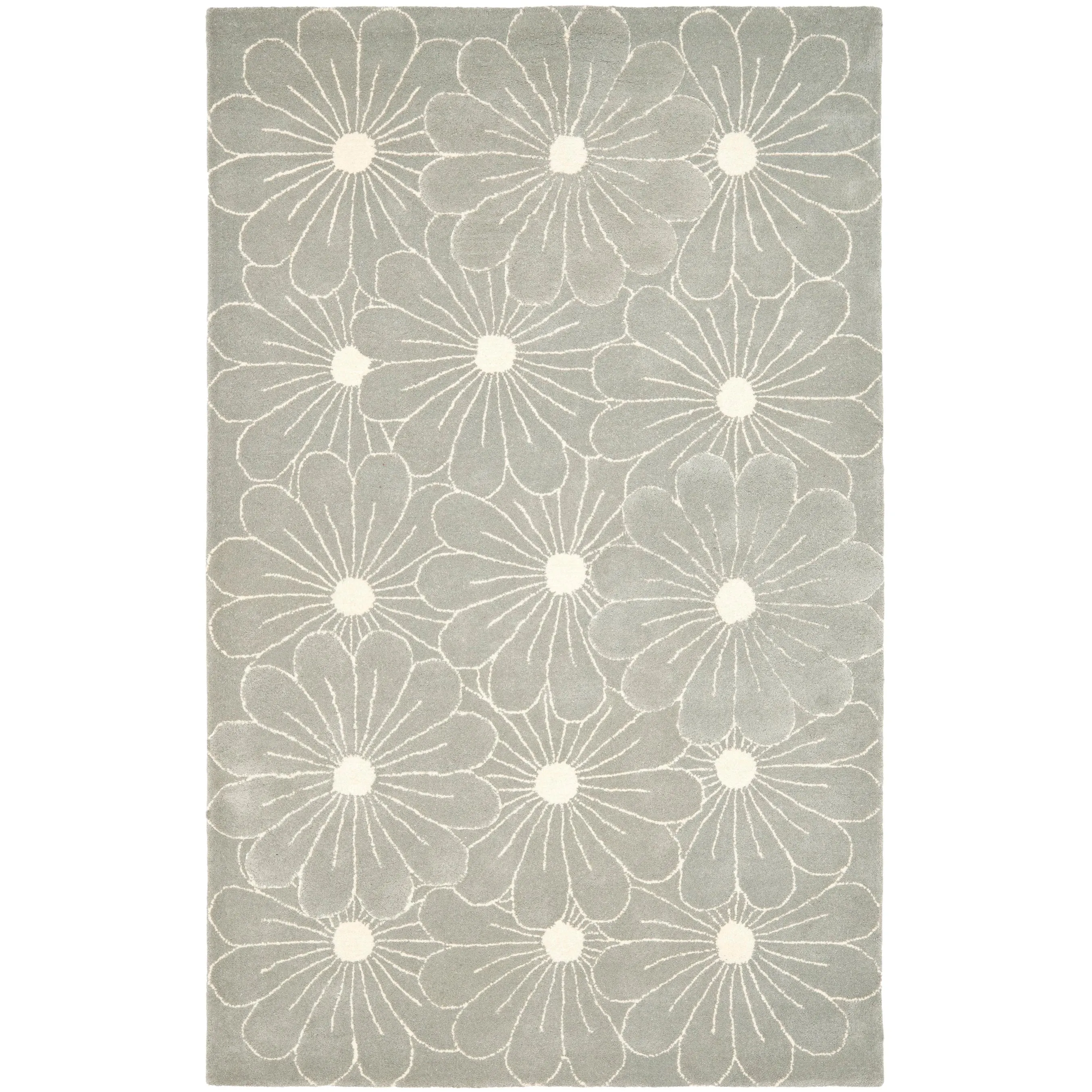 SAFAVIEH Handmade Soho Jenilee Daisies N.Z. Wool Rug