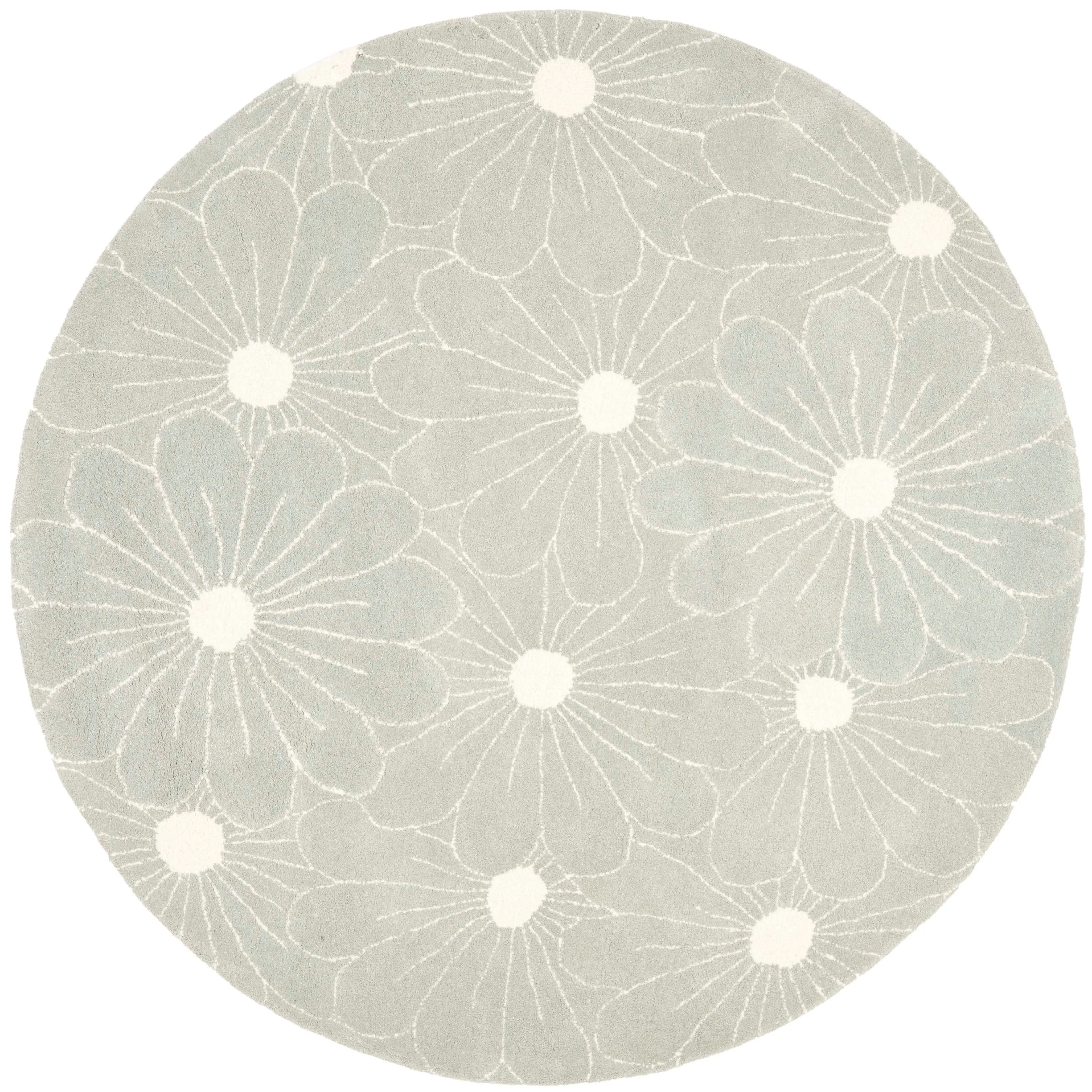 SAFAVIEH Handmade Soho Jenilee Daisies N.Z. Wool Rug
