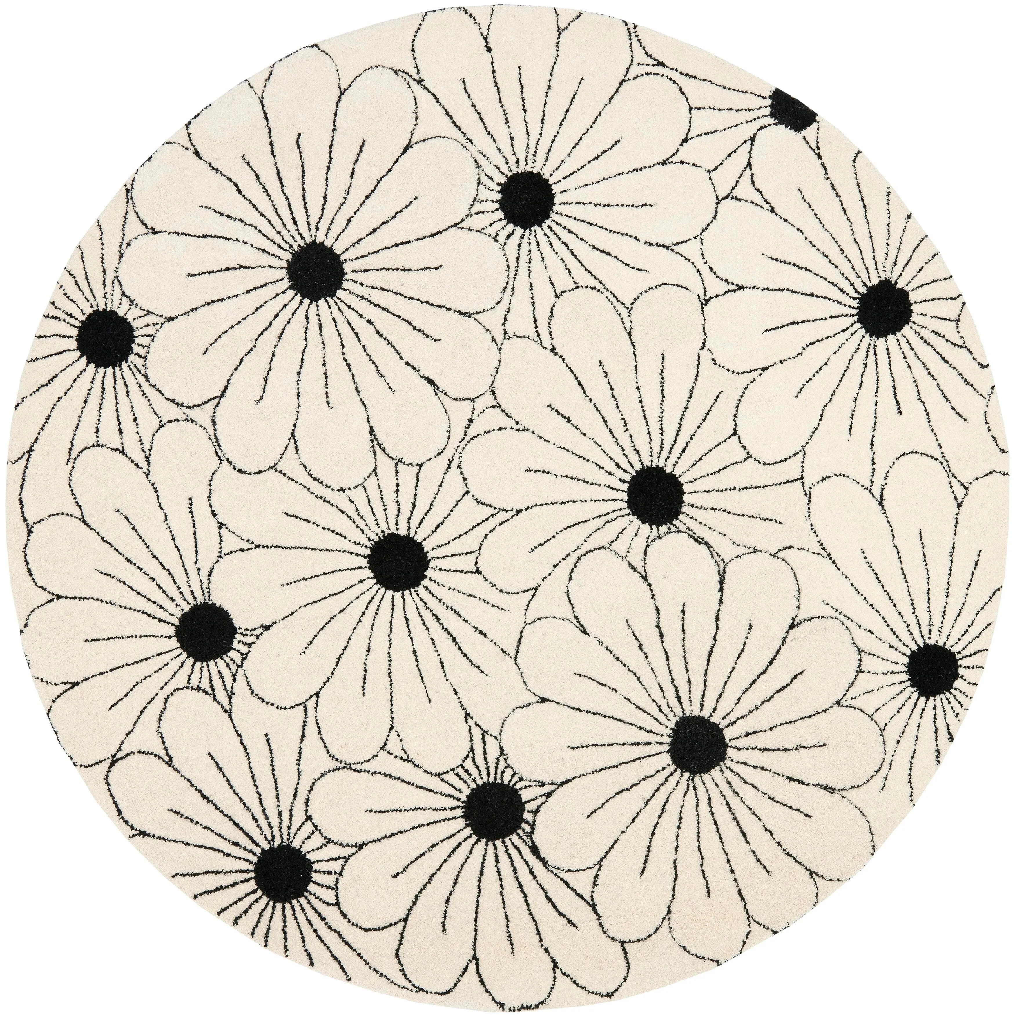 SAFAVIEH Handmade Soho Jenilee Daisies N.Z. Wool Rug