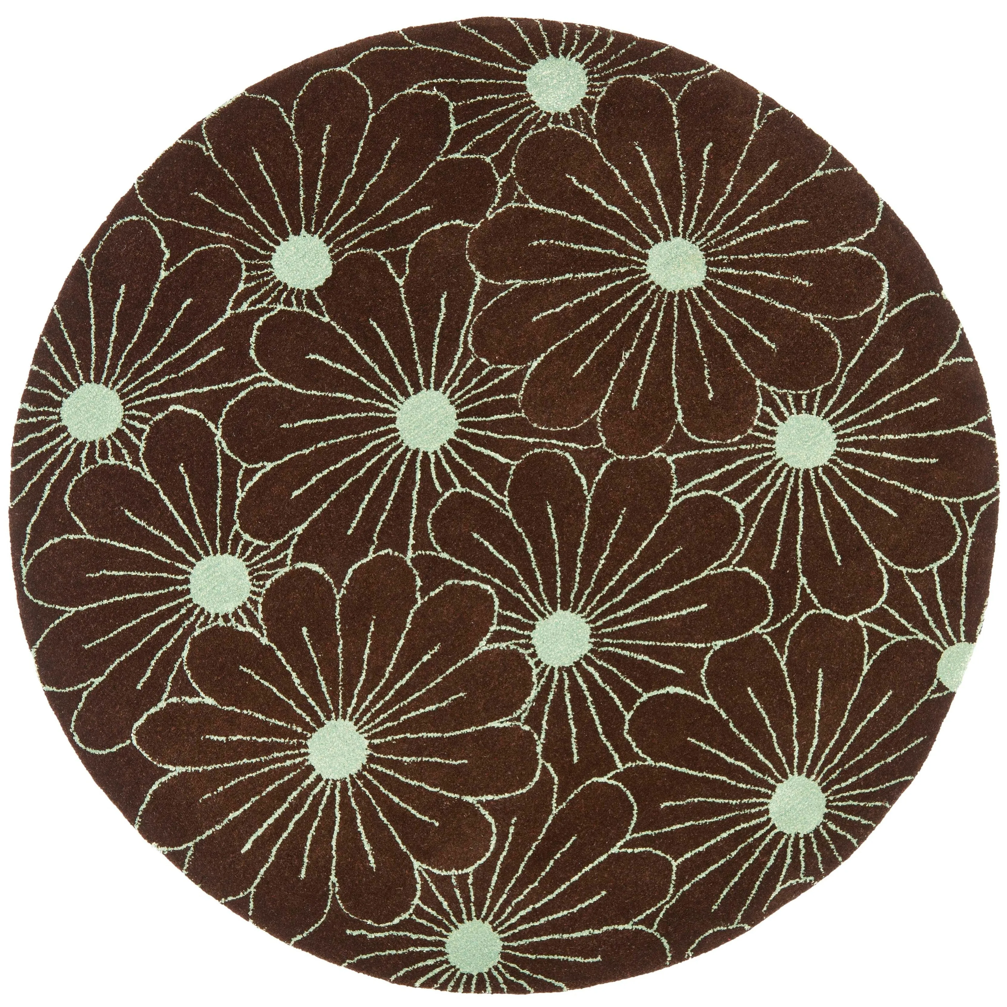 SAFAVIEH Handmade Soho Jenilee Daisies N.Z. Wool Rug