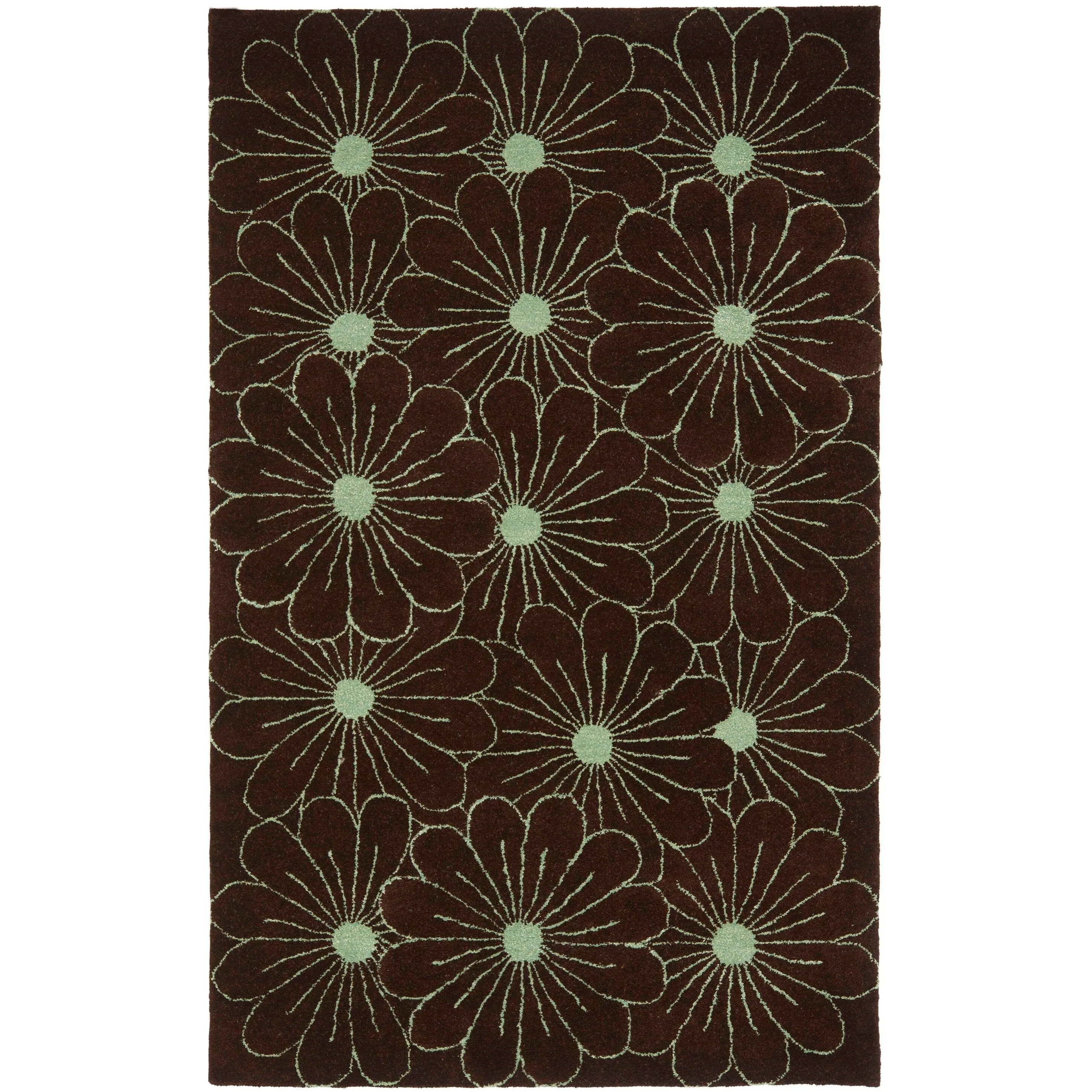 SAFAVIEH Handmade Soho Jenilee Daisies N.Z. Wool Rug