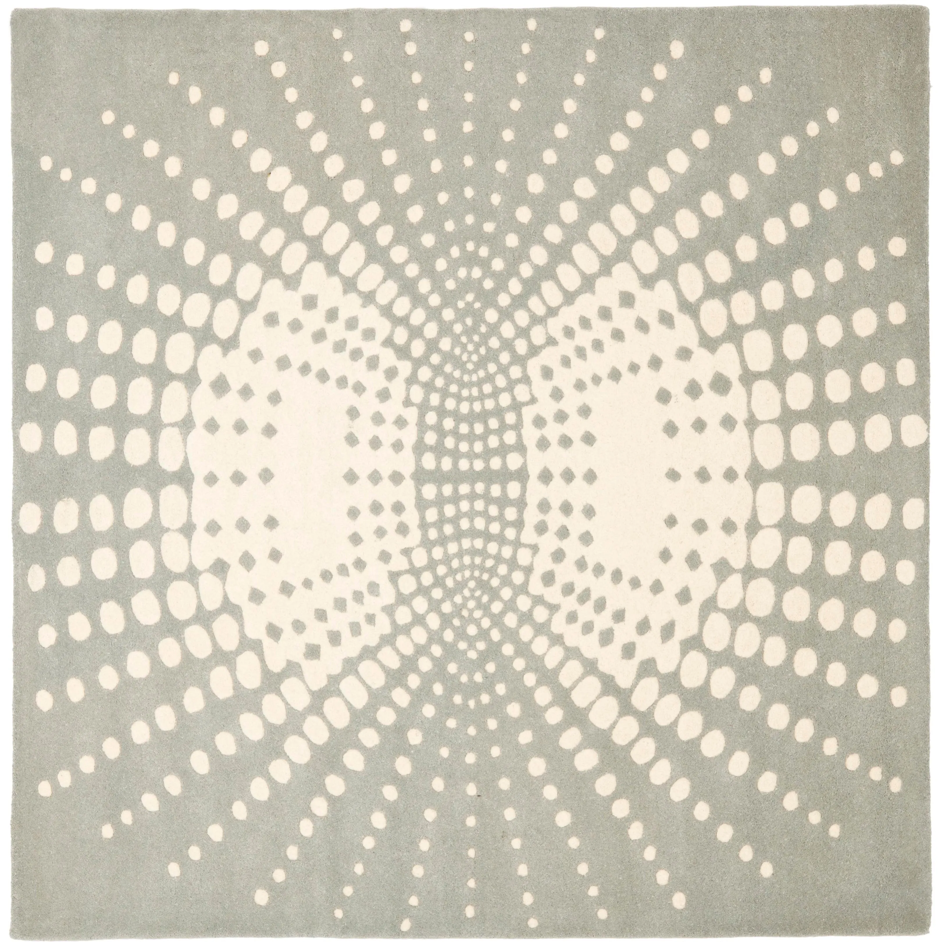 SAFAVIEH Handmade Soho Lyra Abstract Burst N.Z. Wool Rug