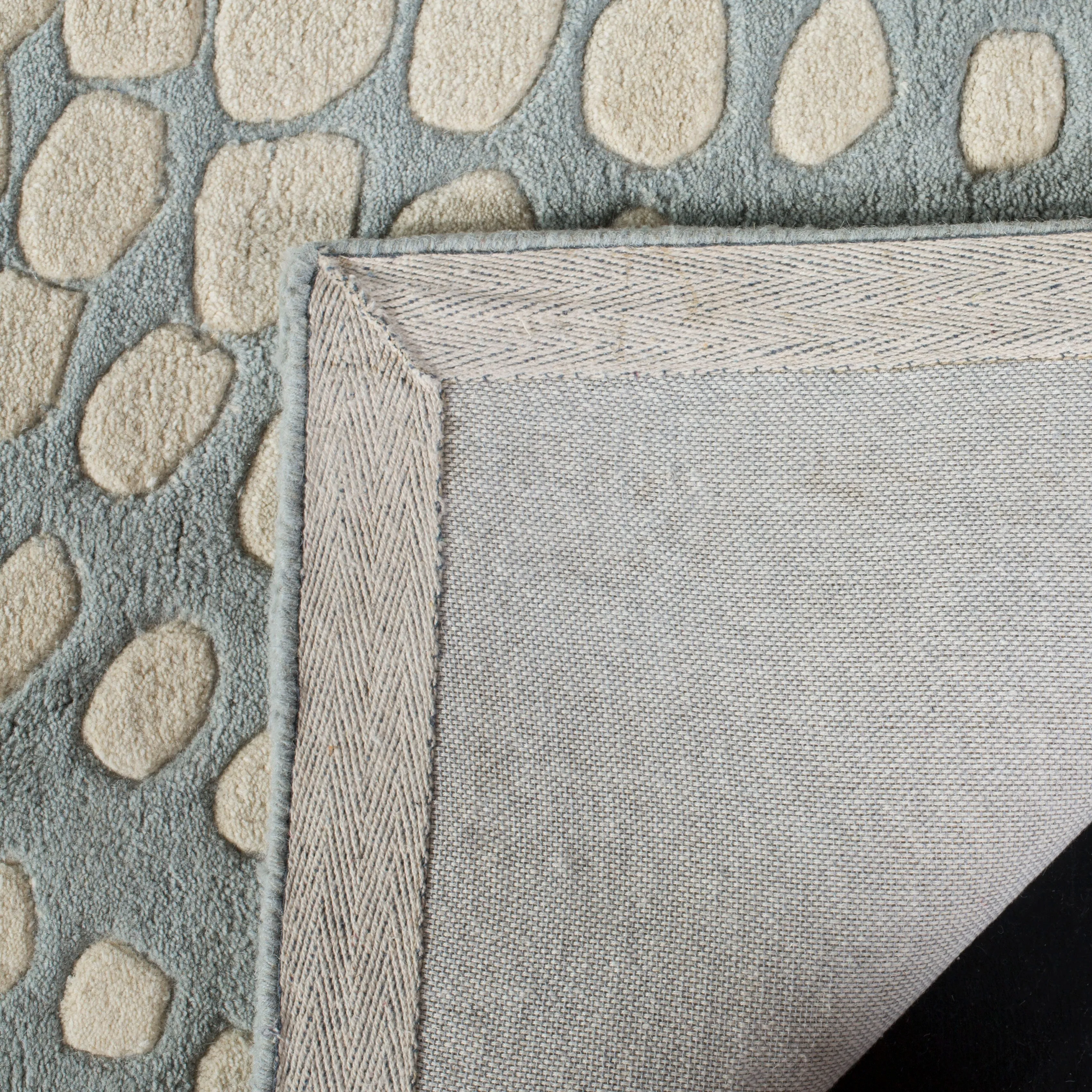 SAFAVIEH Handmade Soho Lyra Abstract Burst N.Z. Wool Rug