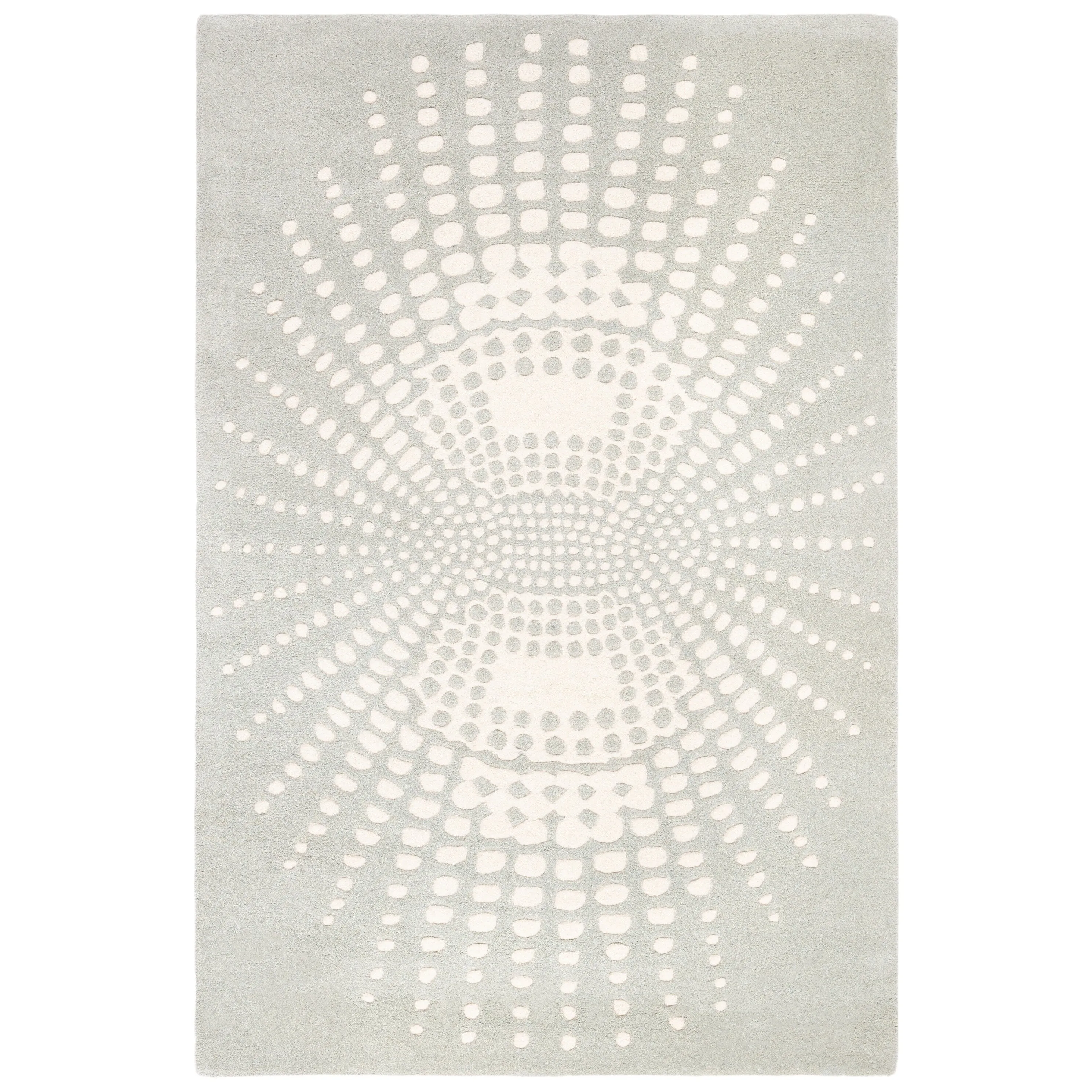 SAFAVIEH Handmade Soho Lyra Abstract Burst N.Z. Wool Rug