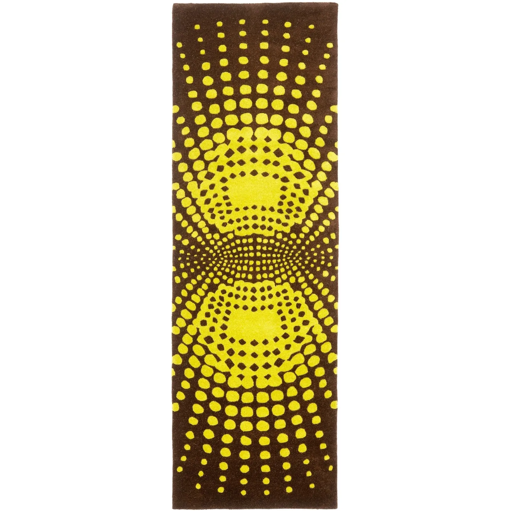 SAFAVIEH Handmade Soho Lyra Abstract Burst N.Z. Wool Rug